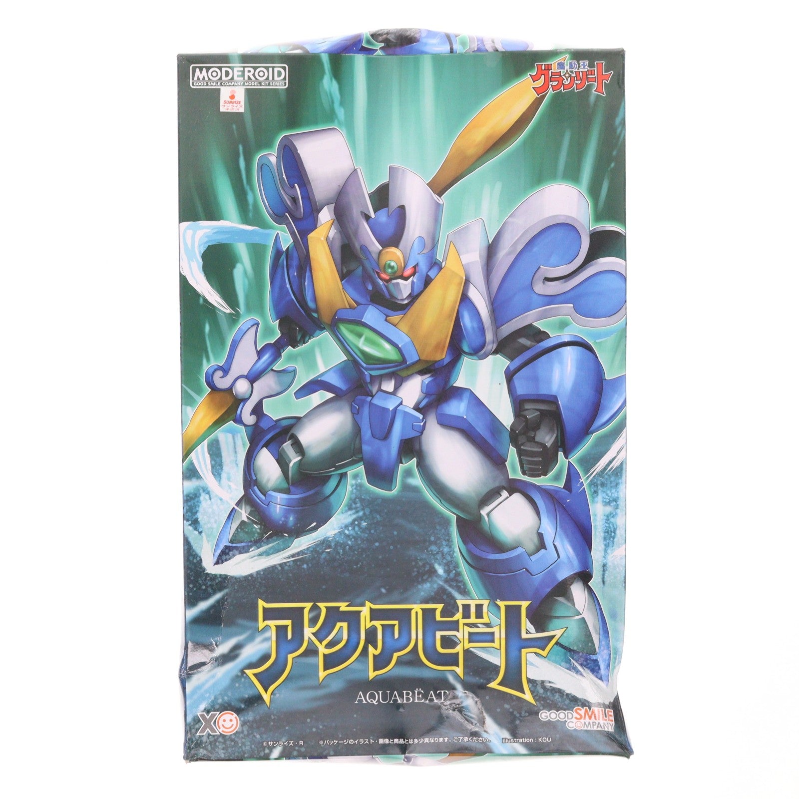 【中古即納】[PTM] MODEROID(モデロイド) アクアビート 魔動王グランゾート プラモデル グッドスマイルカンパニー(20211014)