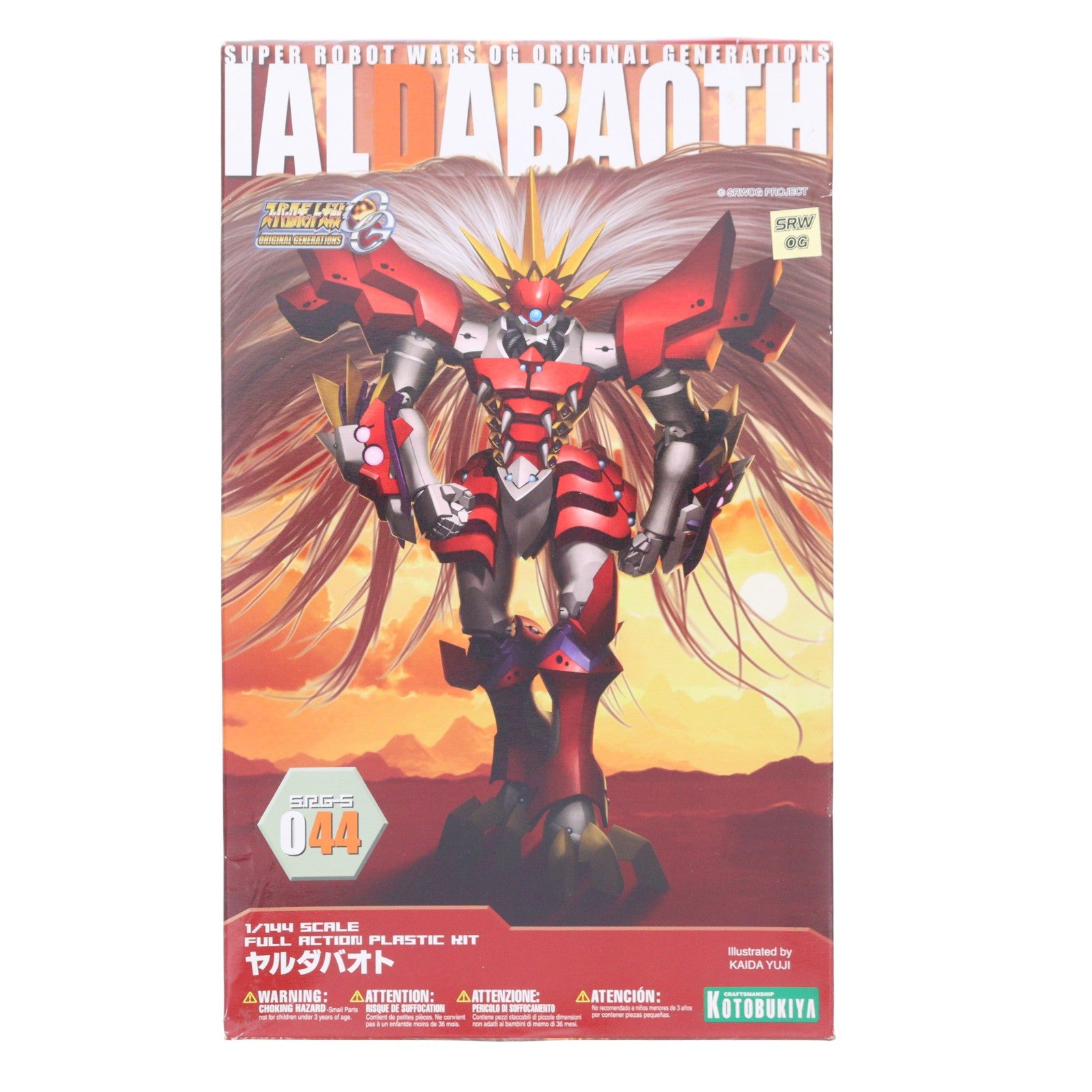 【中古即納】[PTM] S.R.G-S-044 1/144 ヤルダバオト スーパーロボット大戦OG ORIGINAL GENERATIONS(オリジナルジェネレーションズ) プラモデル(KP137) コトブキヤ(20100929)