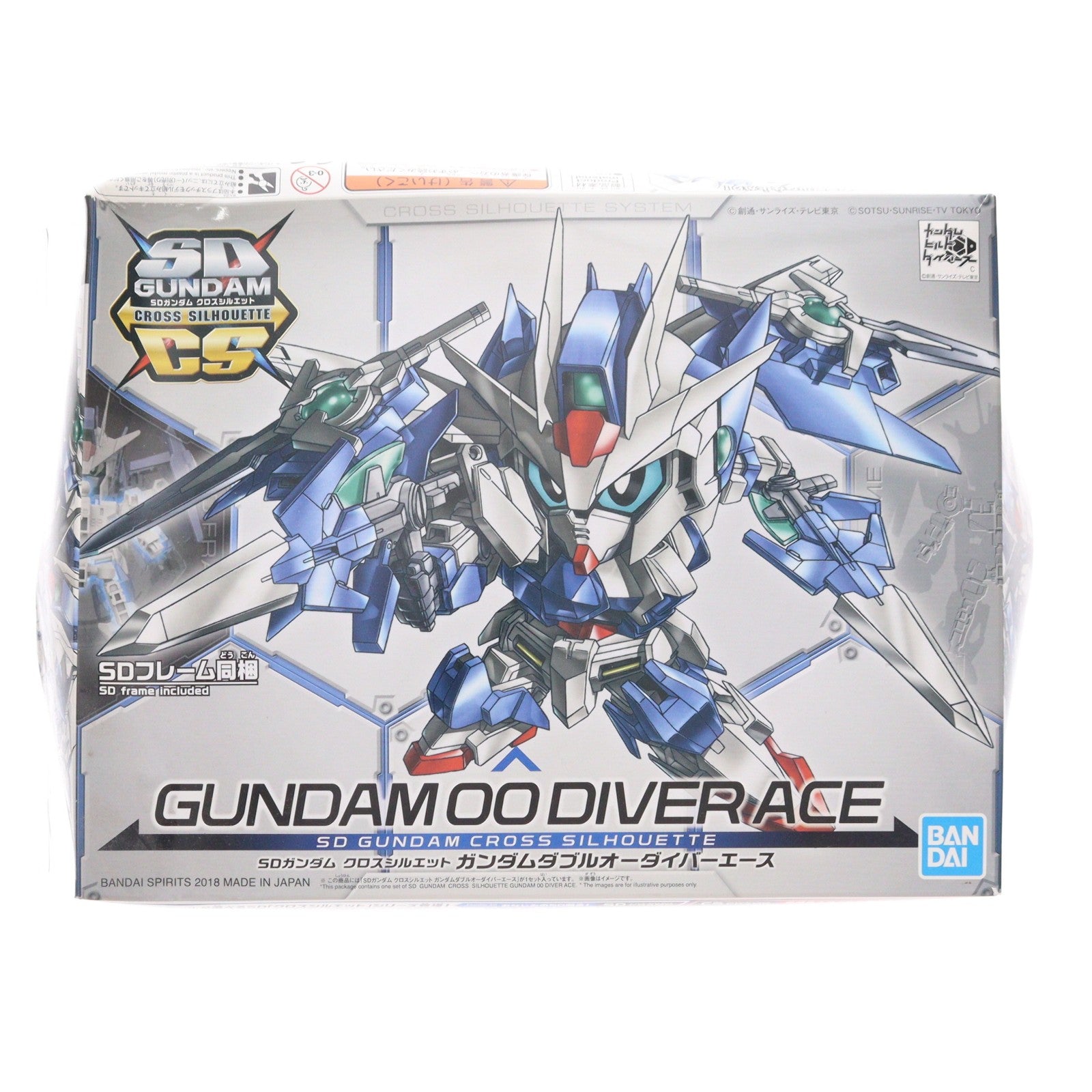 【中古即納】[PTM] (再販) SDガンダム クロスシルエット ガンダムダブルオーダイバーエース ガンダムビルドダイバーズ プラモデル バンダイスピリッツ(20240720)