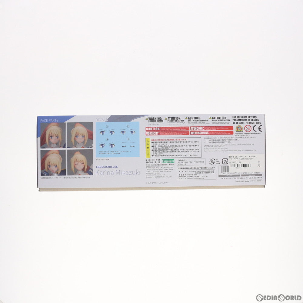 【中古即納】[PTM] 装甲娘 LBCS:アキレス ミカヅキカリナ プラモデル(KP461) コトブキヤ(20190419)