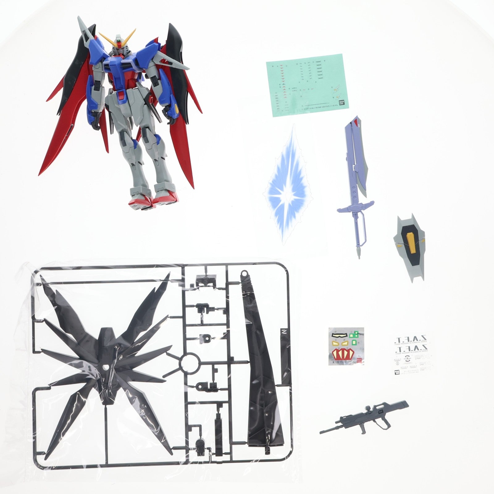【中古即納】[PTM] MG 1/100 ZGMF-X42S デスティニーガンダム 機動戦士ガンダムSEED DESTINY(シード デスティニー) プラモデル(5061582) バンダイスピリッツ(20210228)