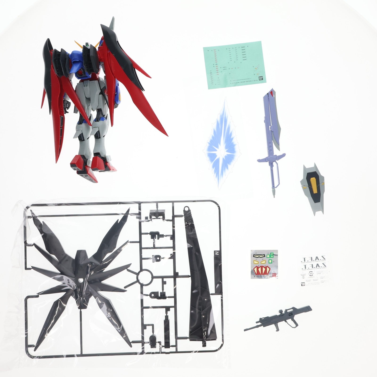 【中古即納】[PTM] MG 1/100 ZGMF-X42S デスティニーガンダム 機動戦士ガンダムSEED DESTINY(シード デスティニー) プラモデル(5061582) バンダイスピリッツ(20210228)