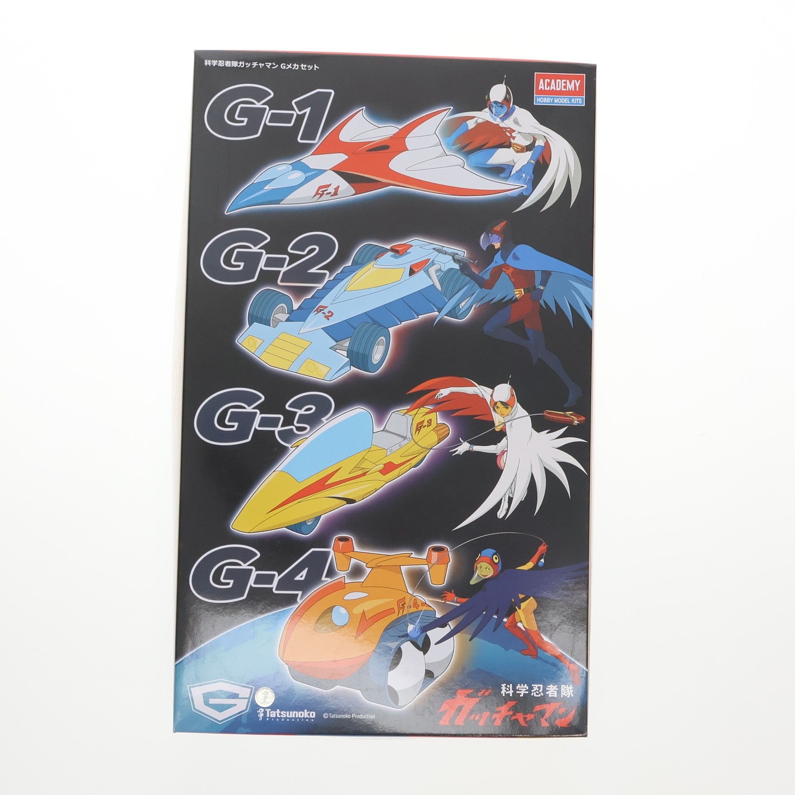 【中古即納】[PTM] Gメカセット 科学忍者隊ガッチャマン プラモデル(15793) ACADEMY(アカデミー)(20220525)