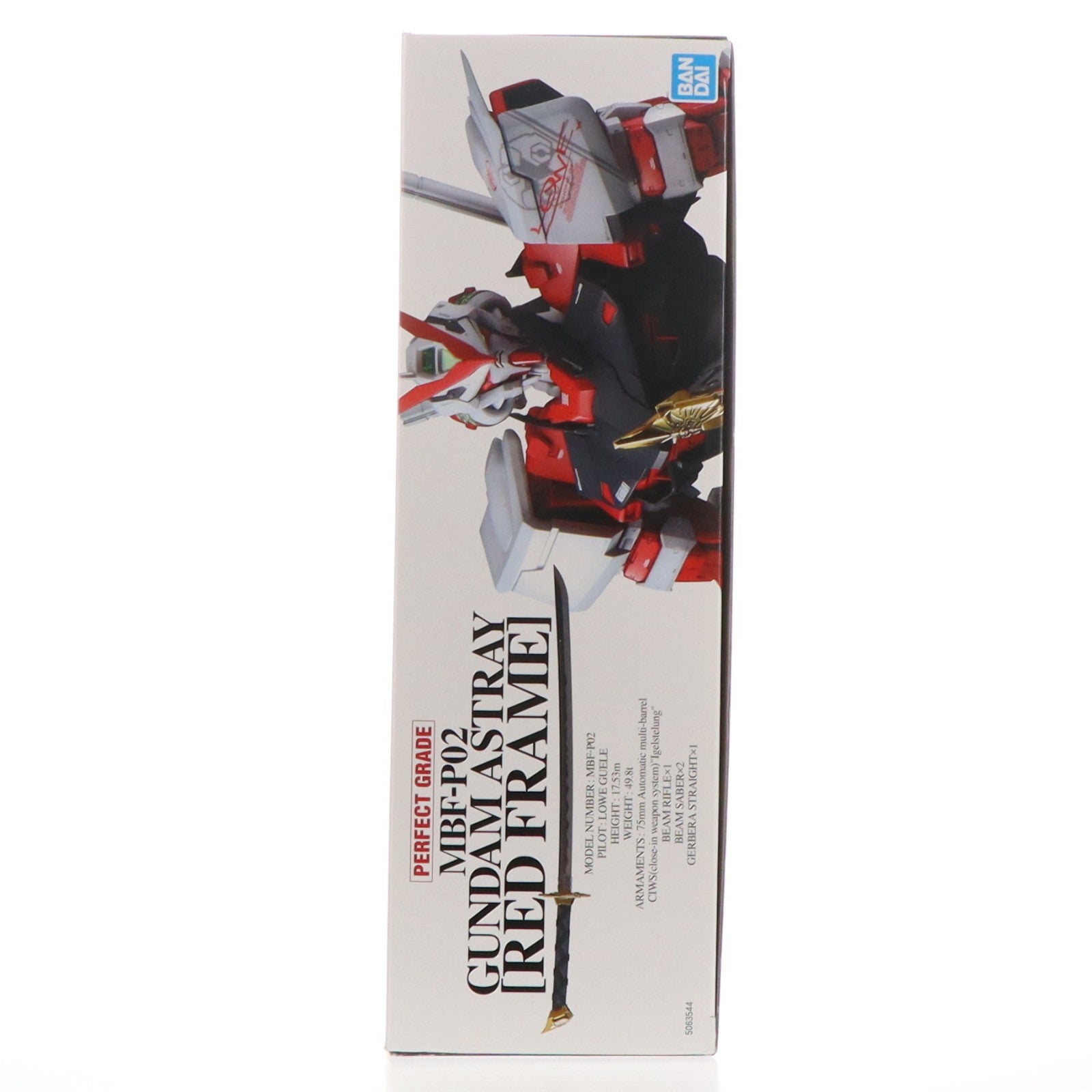 【中古即納】[PTM] PG 1/60 MBF-P02 ガンダムアストレイ レッドフレーム 機動戦士ガンダムSEED ASTRAY(シード アストレイ) プラモデル(5063544) バンダイスピリッツ(20230930)