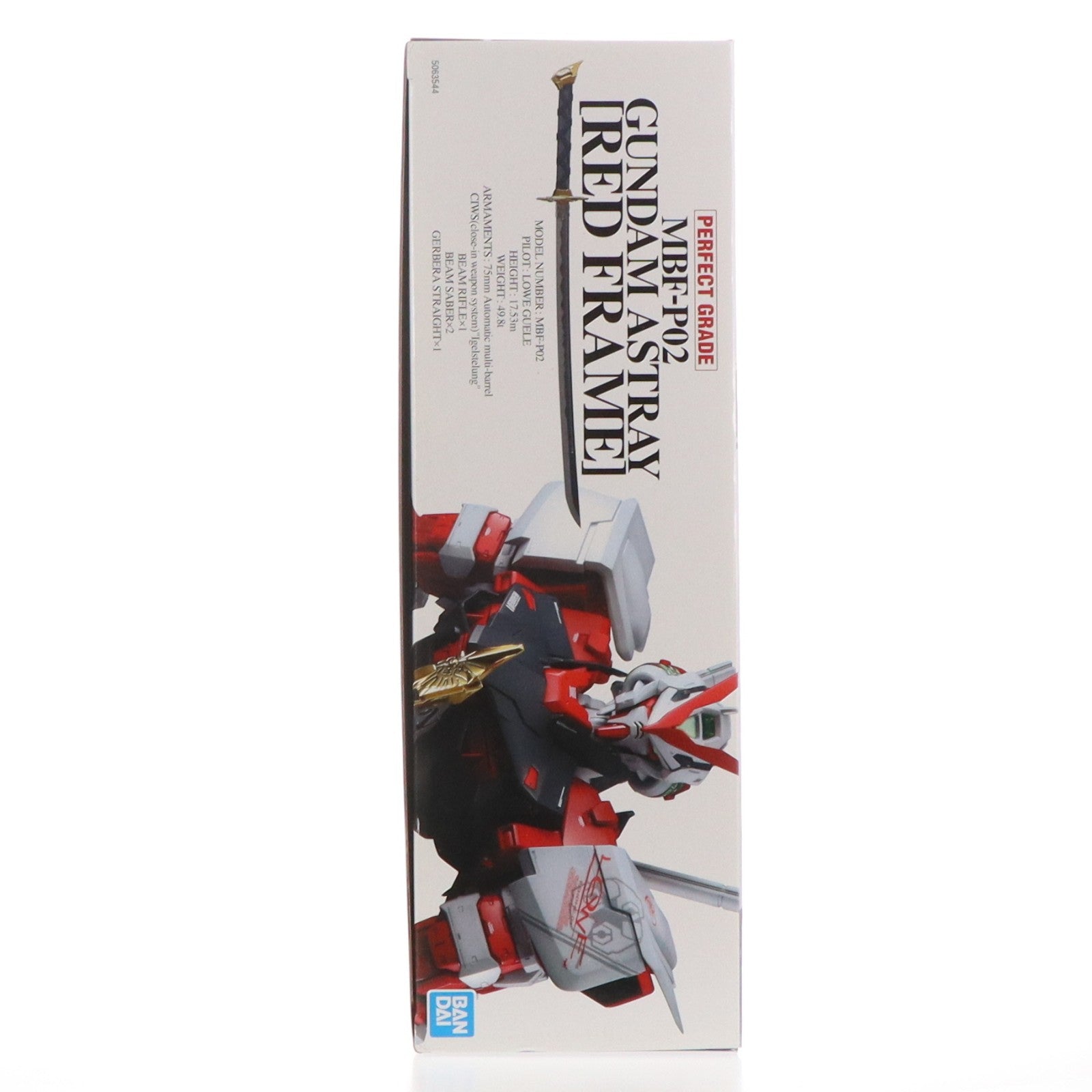 【中古即納】[PTM] PG 1/60 MBF-P02 ガンダムアストレイ レッドフレーム 機動戦士ガンダムSEED ASTRAY(シード アストレイ) プラモデル(5063544) バンダイスピリッツ(20230930)