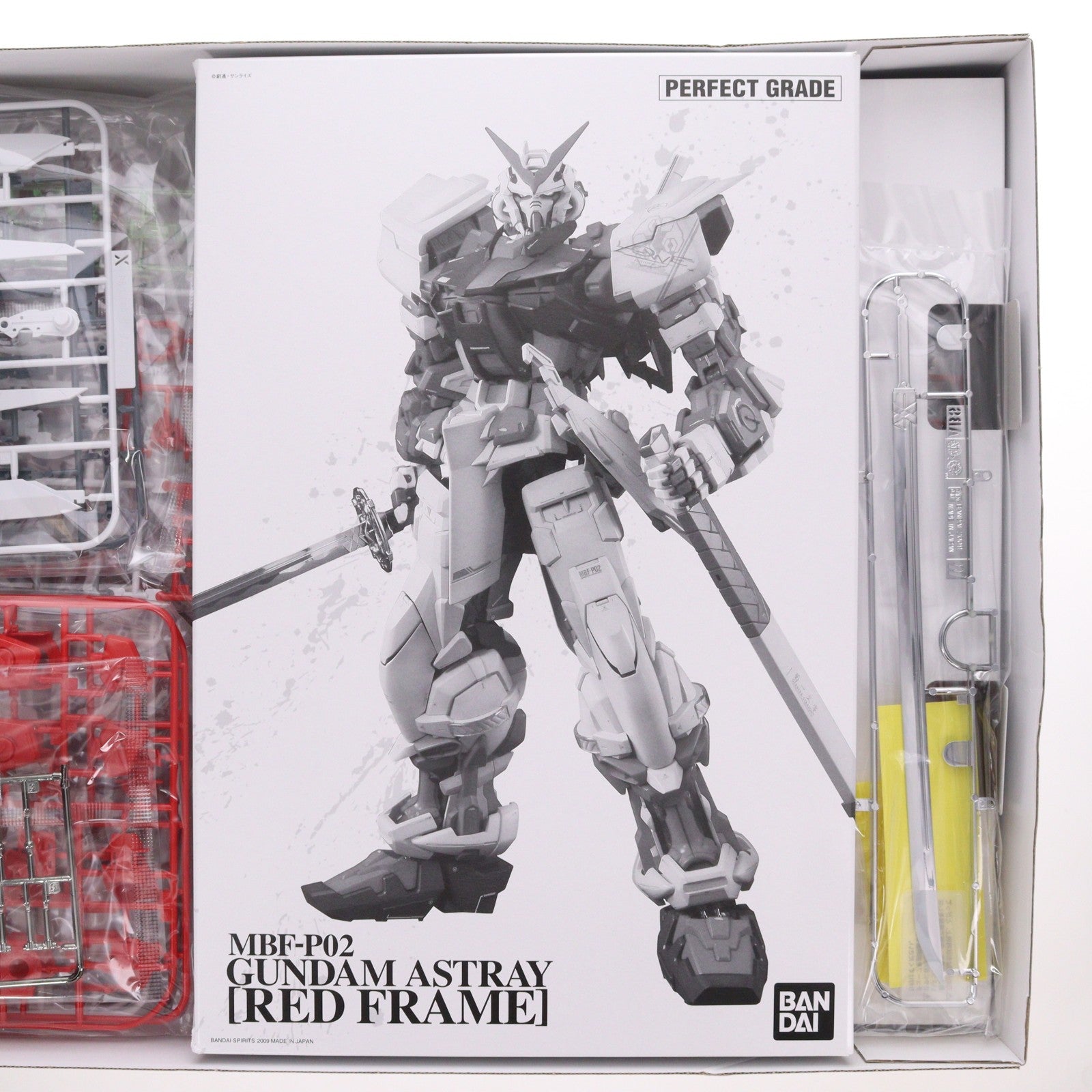 【中古即納】[PTM] PG 1/60 MBF-P02 ガンダムアストレイ レッドフレーム 機動戦士ガンダムSEED ASTRAY(シード アストレイ) プラモデル(5063544) バンダイスピリッツ(20230930)
