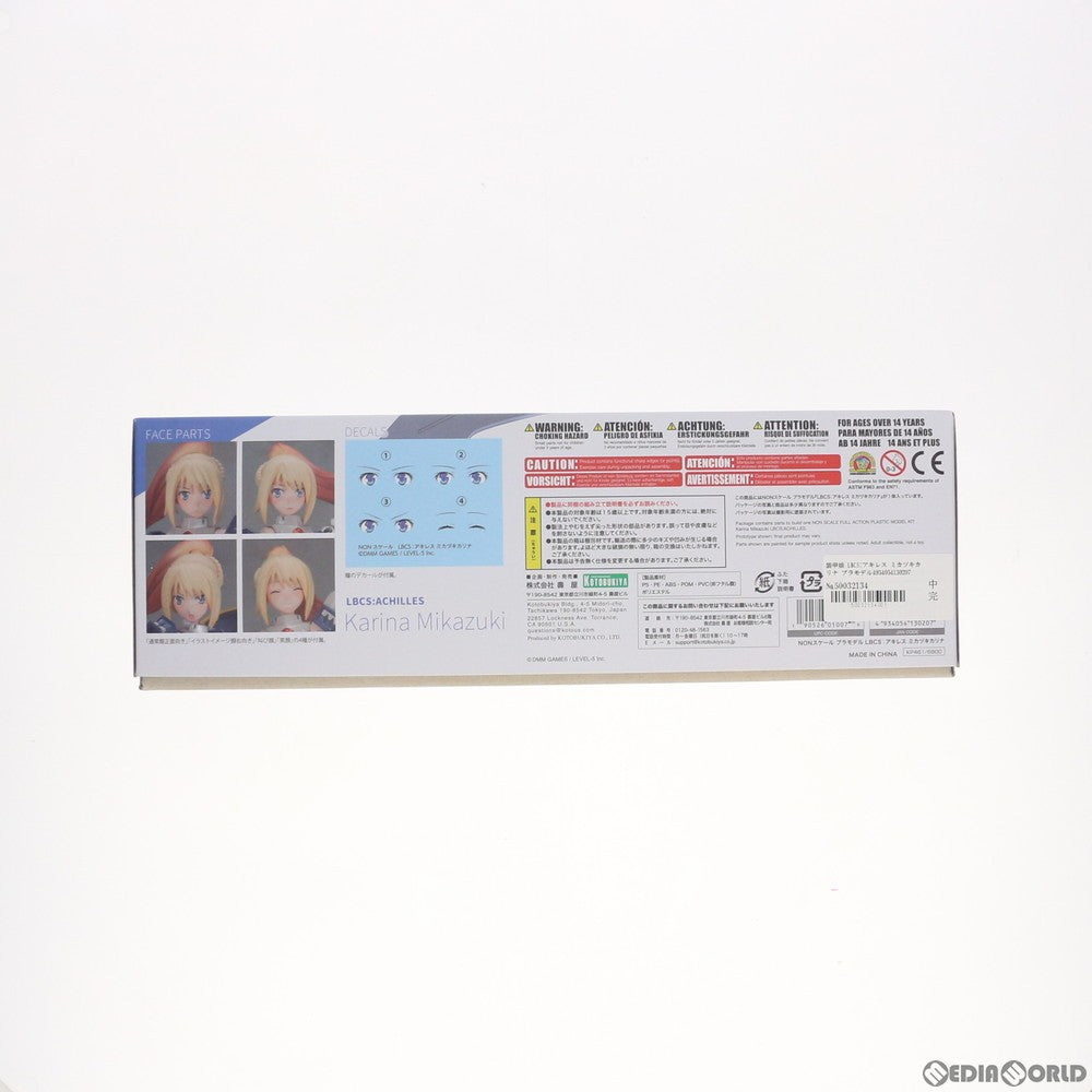 【中古即納】[PTM] 装甲娘 LBCS:アキレス ミカヅキカリナ プラモデル(KP461) コトブキヤ(20190419)