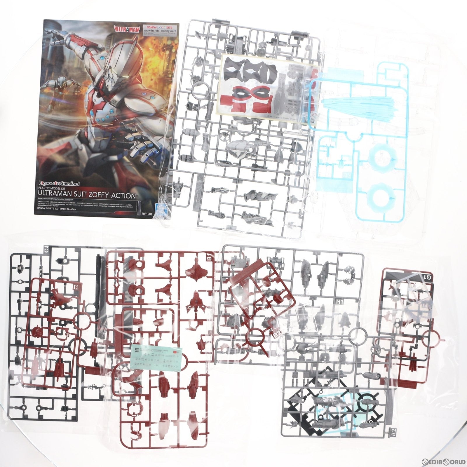 【中古即納】[PTM] Figure-rise Standard(フィギュアライズ スタンダード) 1/12 ULTRAMAN SUIT ZOFFY -ACTION-(ウルトラマンスーツ ゾフィー -アクション-) ULTRAMAN(ウルトラマン) プラモデル(5061984) バンダイスピリッツ(20211023)
