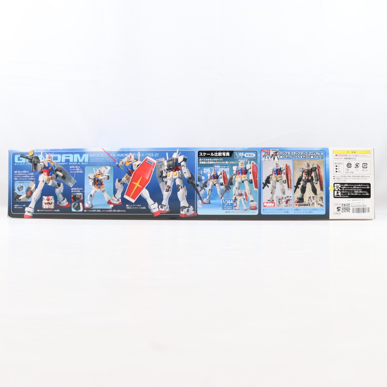 【中古即納】[PTM] メガサイズモデル 1/48 RX-78-2 ガンダム ガンプラ30th Anniversary 機動戦士ガンダム プラモデル(0162027) バンダイ(20180629)