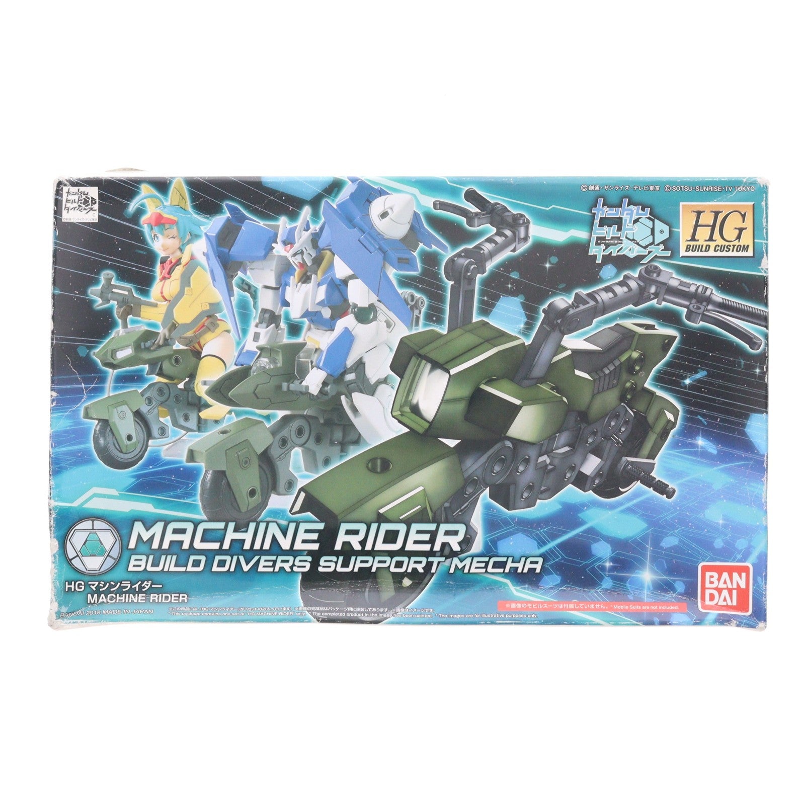 【中古即納】[PTM] HGBC 1/144 マシンライダー ガンダムビルドダイバーズ プラモデル バンダイ(20180825)