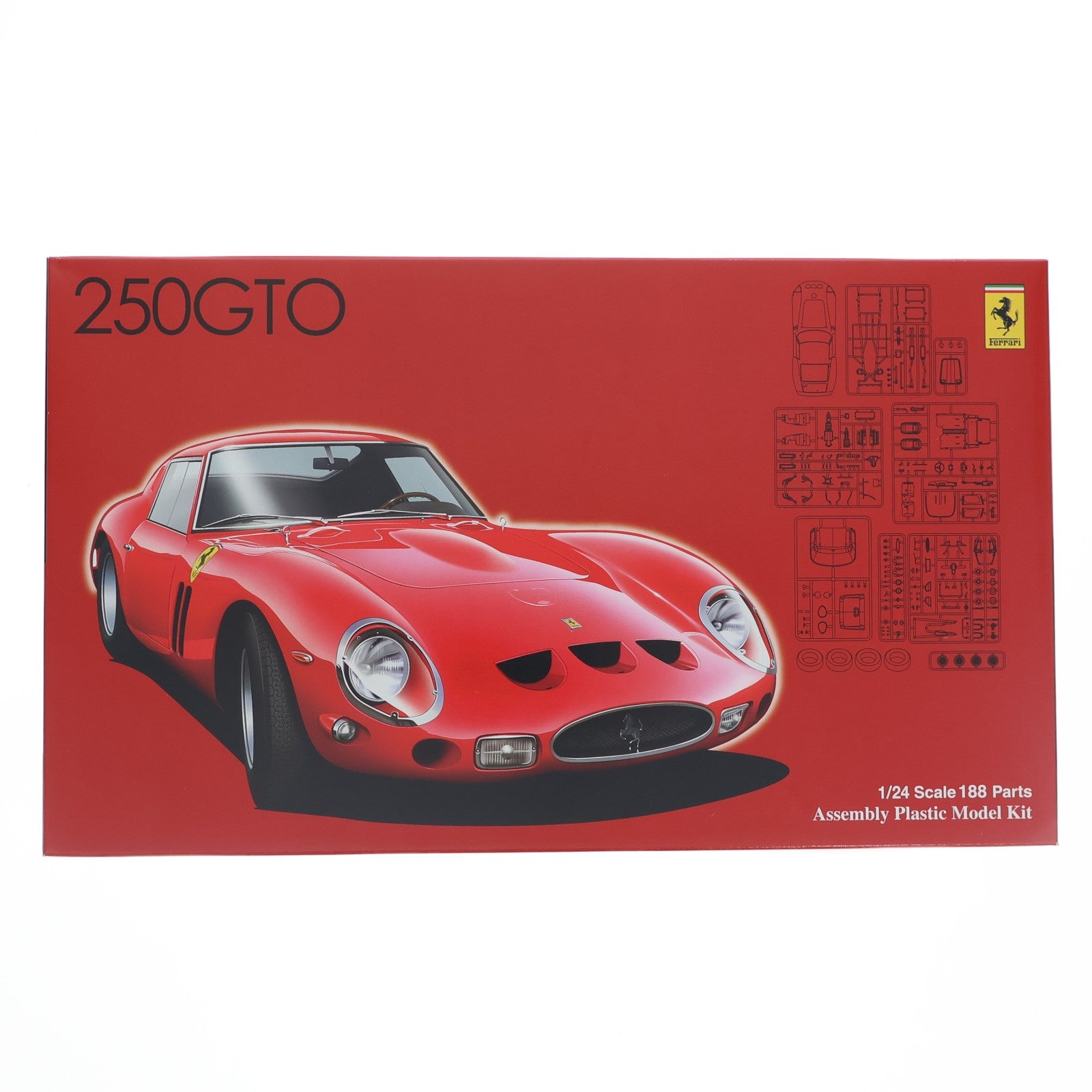 【中古即納】[PTM] リアルスポーツカーシリーズ No.35 EX-1 1/24 フェラーリ 250 GTO 特別仕様(ワイヤーホイール付き) プラモデル(126661) フジミ模型(FUJIMI)(20190317)