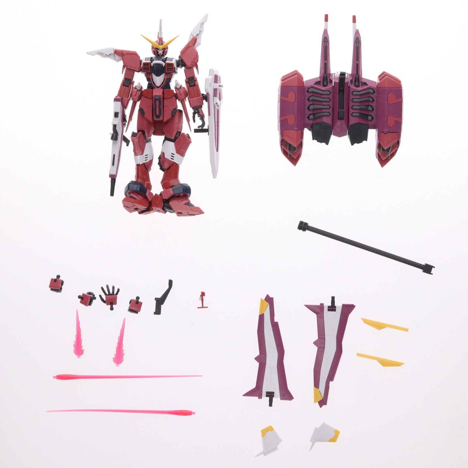 【中古即納】[PTM] RG 1/144 ZGMF-X09A ジャスティスガンダム 機動戦士ガンダムSEED(シード) プラモデル(0176512) バンダイ(20120728)