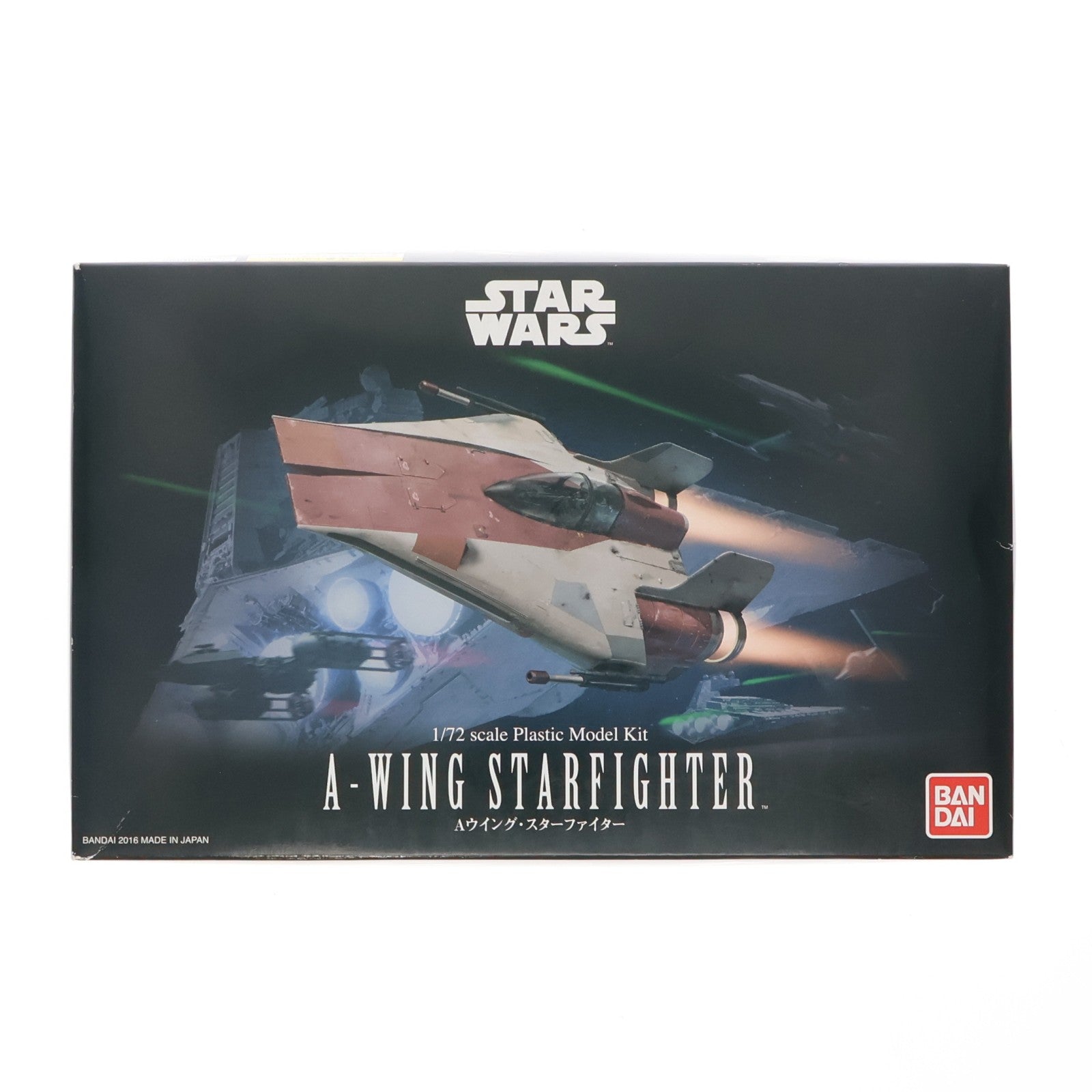 【中古即納】[PTM] 1/72 Aウイング・スターファイター STAR WARS(スター・ウォーズ) エピソード6/ジェダイの帰還 プラモデル バンダイ(20160528)