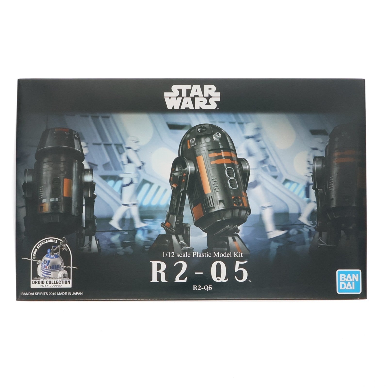 【中古即納】[PTM] 1/12 R2-Q5 STAR WARS(スター・ウォーズ) ドロイド・コレクション プラモデル バンダイスピリッツ(20190126)