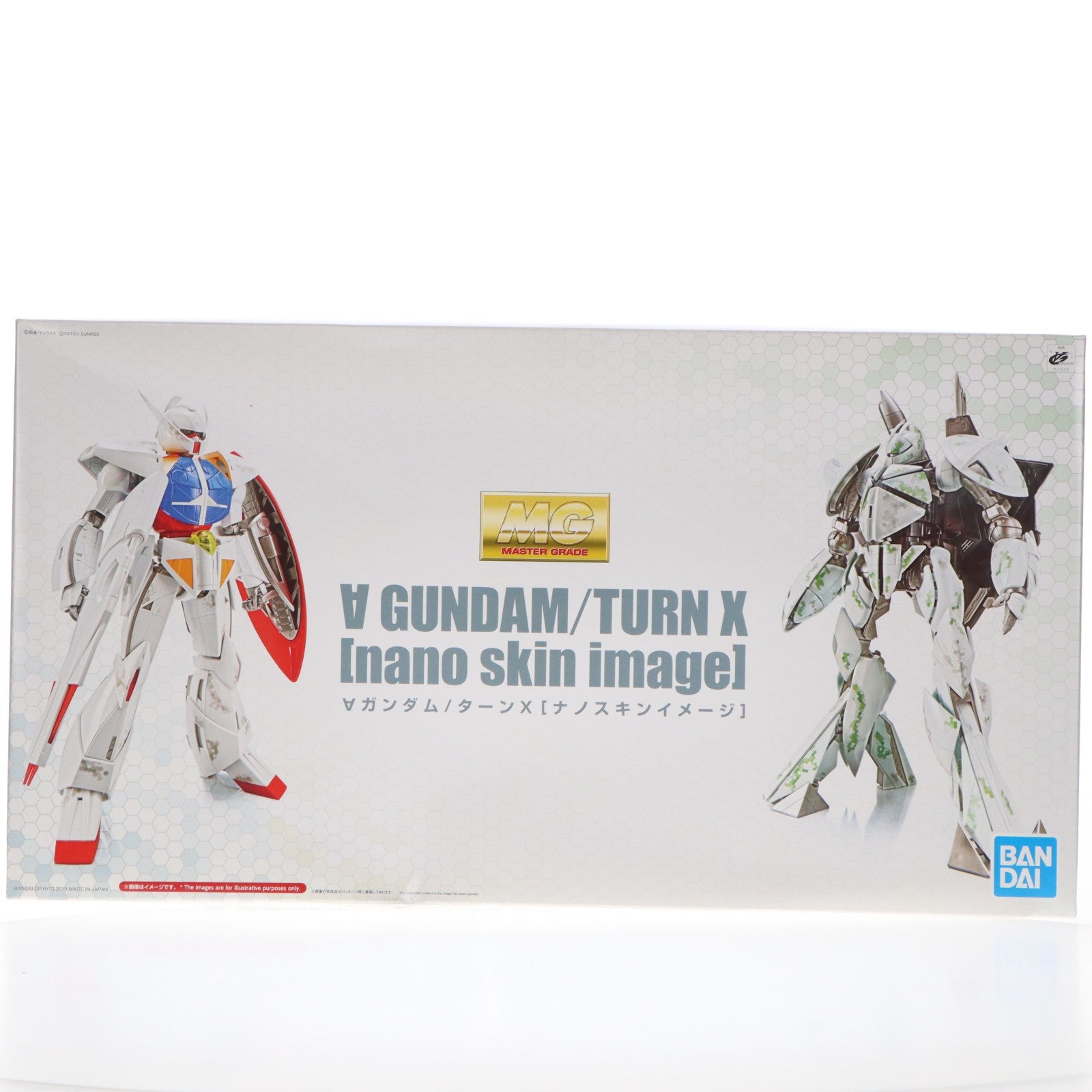 【中古即納】[PTM] プレミアムバンダイ限定 MG 1/100 WD-M01 ターンエーガンダム/CONCEPT-X6-1-2 ターンX ナノスキンイメージ(2機セット) ∀ガンダム プラモデル(5057855) バンダイスピリッツ(20190831)