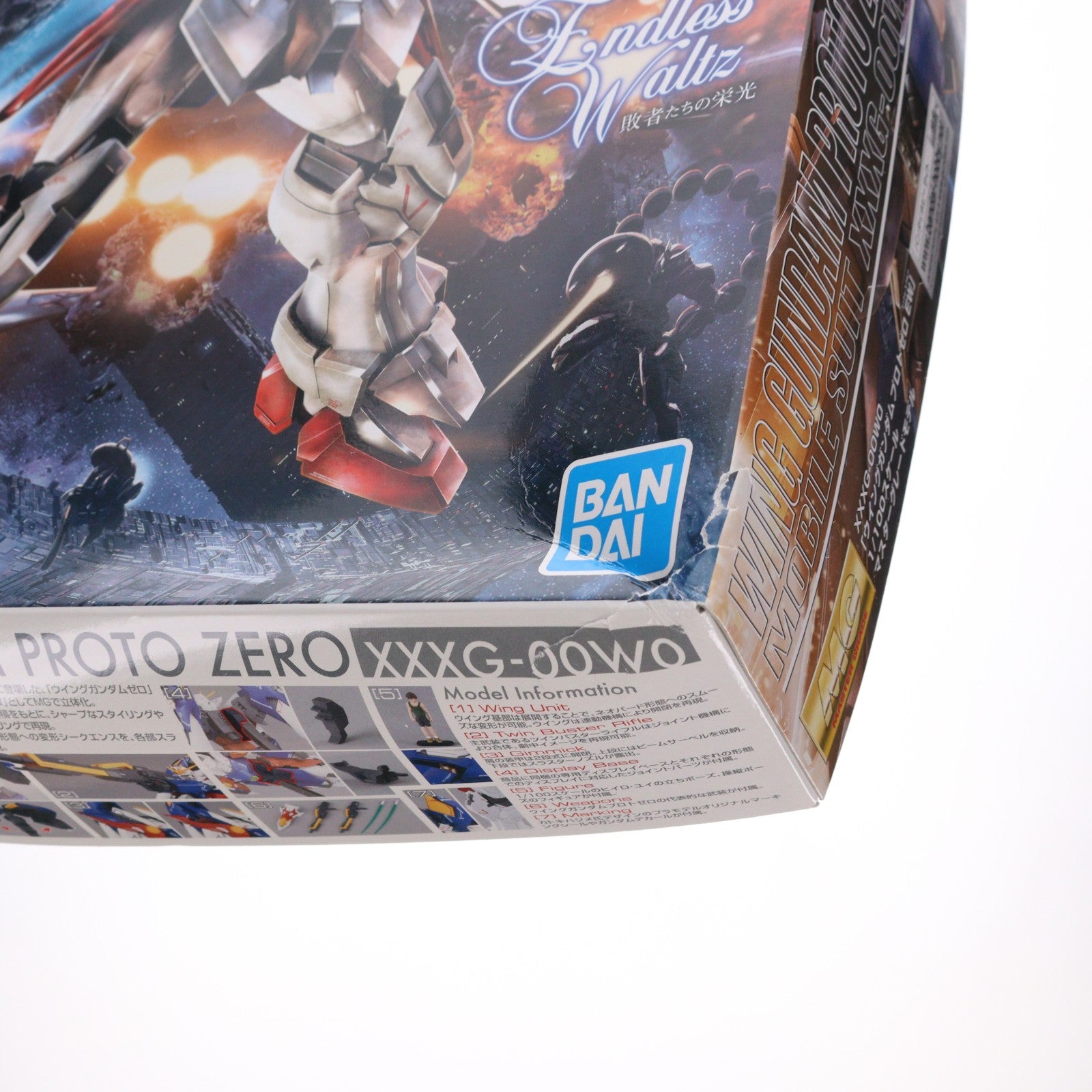 【中古即納】[PTM] MG 1/100 XXXG-00W0 ウイングガンダムプロトゼロ EW 新機動戦記ガンダムW Endless Waltz(エンドレスワルツ) 敗者たちの栄光 プラモデル(5063543) バンダイスピリッツ(20230118)