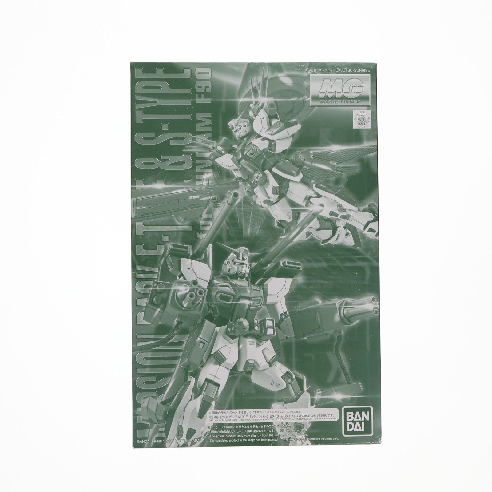 【中古即納】[PTM] プレミアムバンダイ限定 MG 1/100 ガンダムF90用 ミッションパック Eタイプ&Sタイプ 機動戦士ガンダムF90 プラモデル用アクセサリ(5058082) バンダイスピリッツ(20190821)