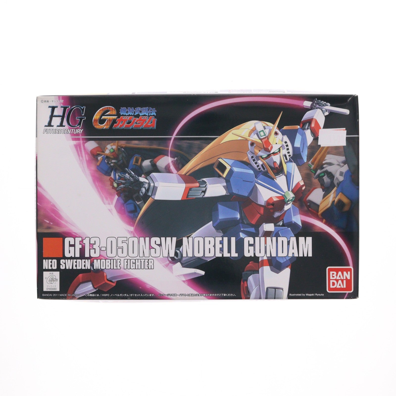 【中古即納】[PTM] HGFC 1/144 ノーベルガンダム 機動武闘伝Gガンダム プラモデル(0165660) バンダイ(20180427)