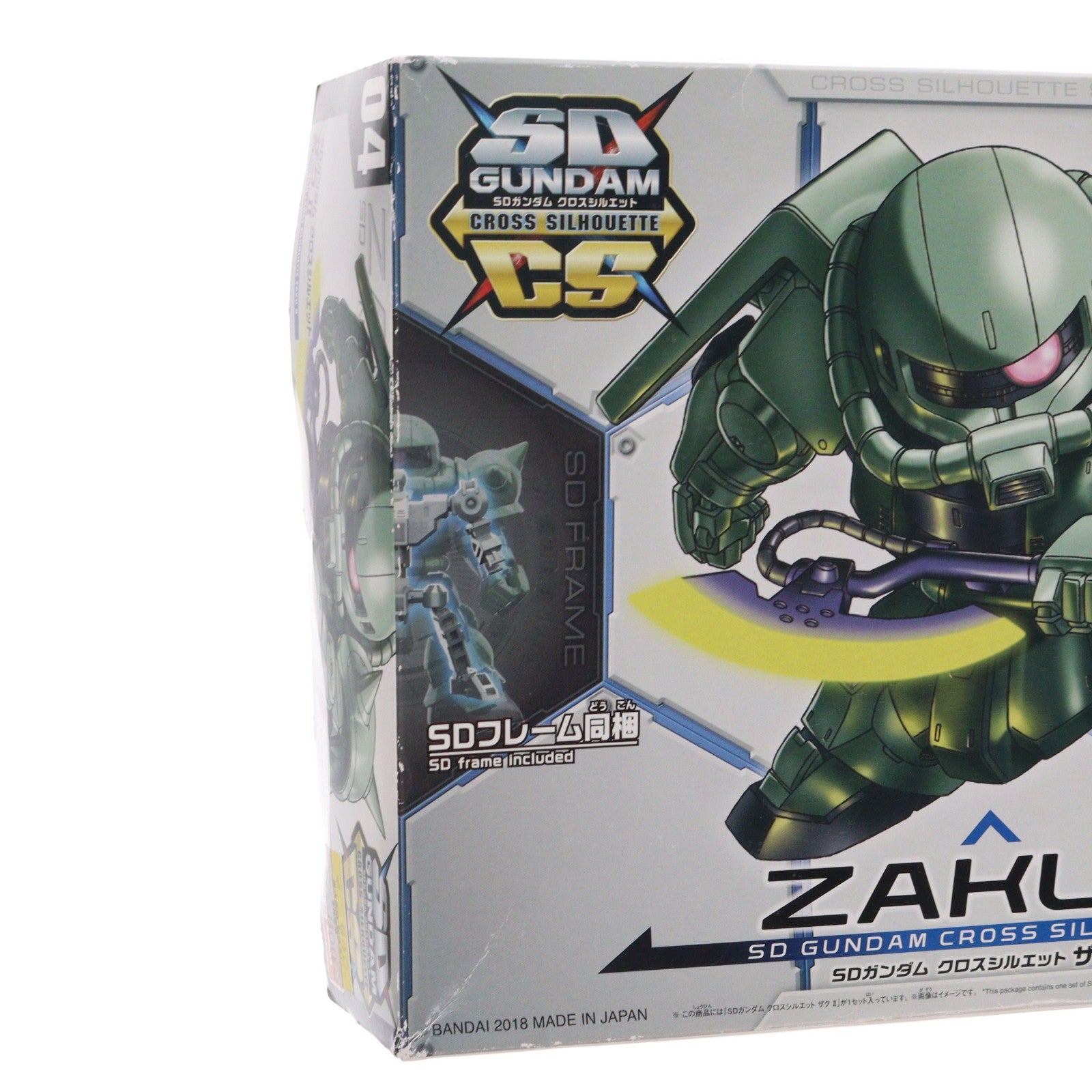 【中古即納】[PTM] SDガンダム クロスシルエット MS-06F ザクII 機動戦士ガンダム プラモデル(0230353) バンダイ(20180721)