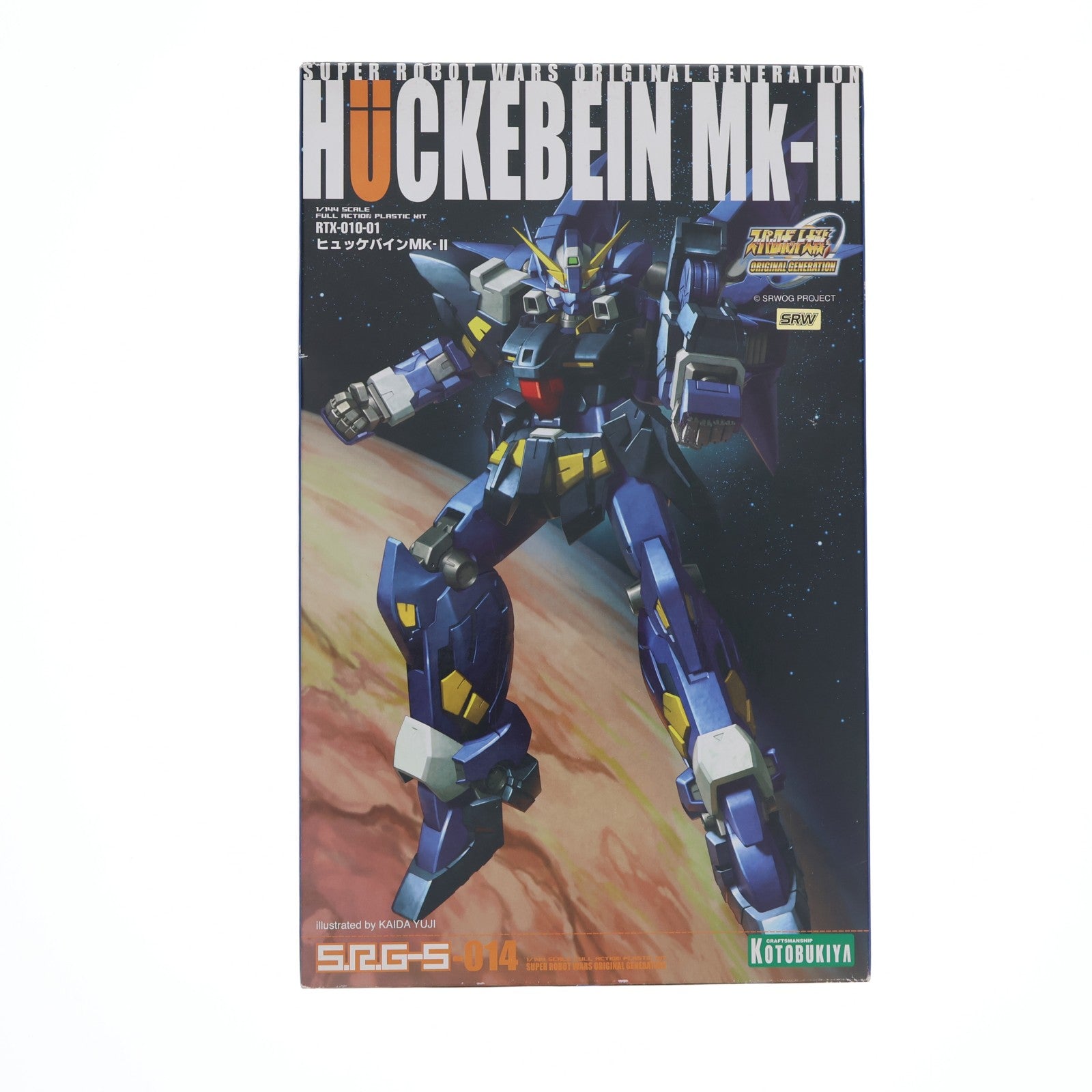【中古即納】[PTM] S.R.G-S 014 1/144 RTX-010-01 ヒュッケバインMk-II スーパーロボット大戦OG ORIGINAL GENERATIONS(オリジナルジェネレーションズ) プラモデル(KP-23) コトブキヤ(20061231)