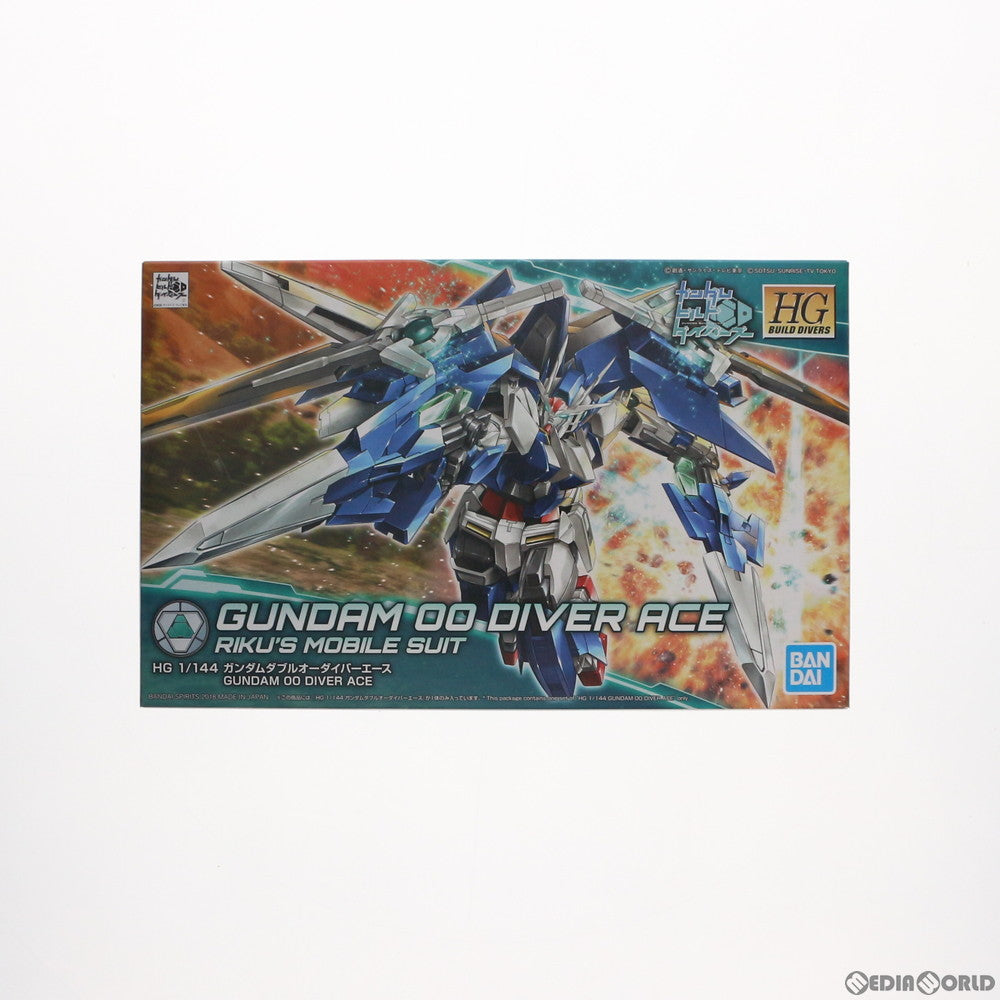【中古即納】[PTM] HGBD 1/144 GN-0000DVR/A ガンダムダブルオーダイバーエース ガンダムビルドダイバーズ プラモデル(5059566) バンダイスピリッツ(20200331)
