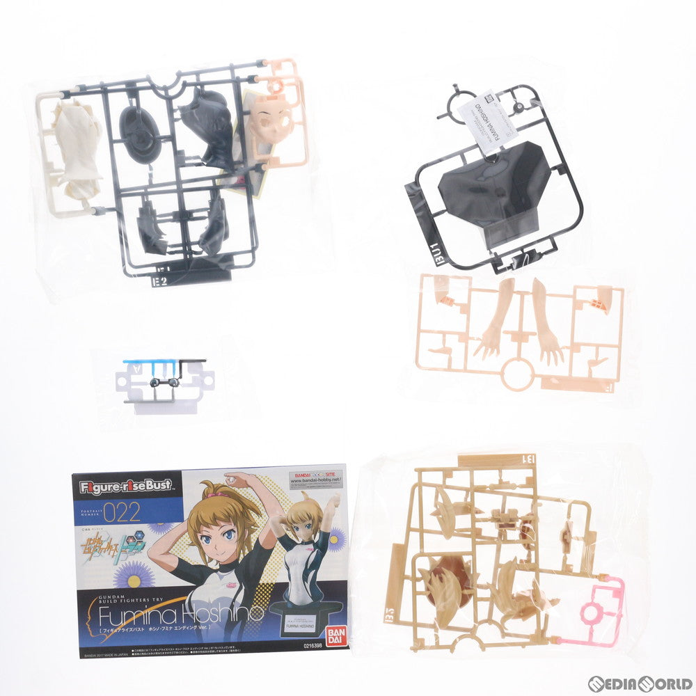 【中古即納】[PTM] Figure-rise Bust(フィギュアライズバスト) ホシノ・フミナ エンディングVer. ガンダムビルドファイターズトライ プラモデル バンダイ(20170527)