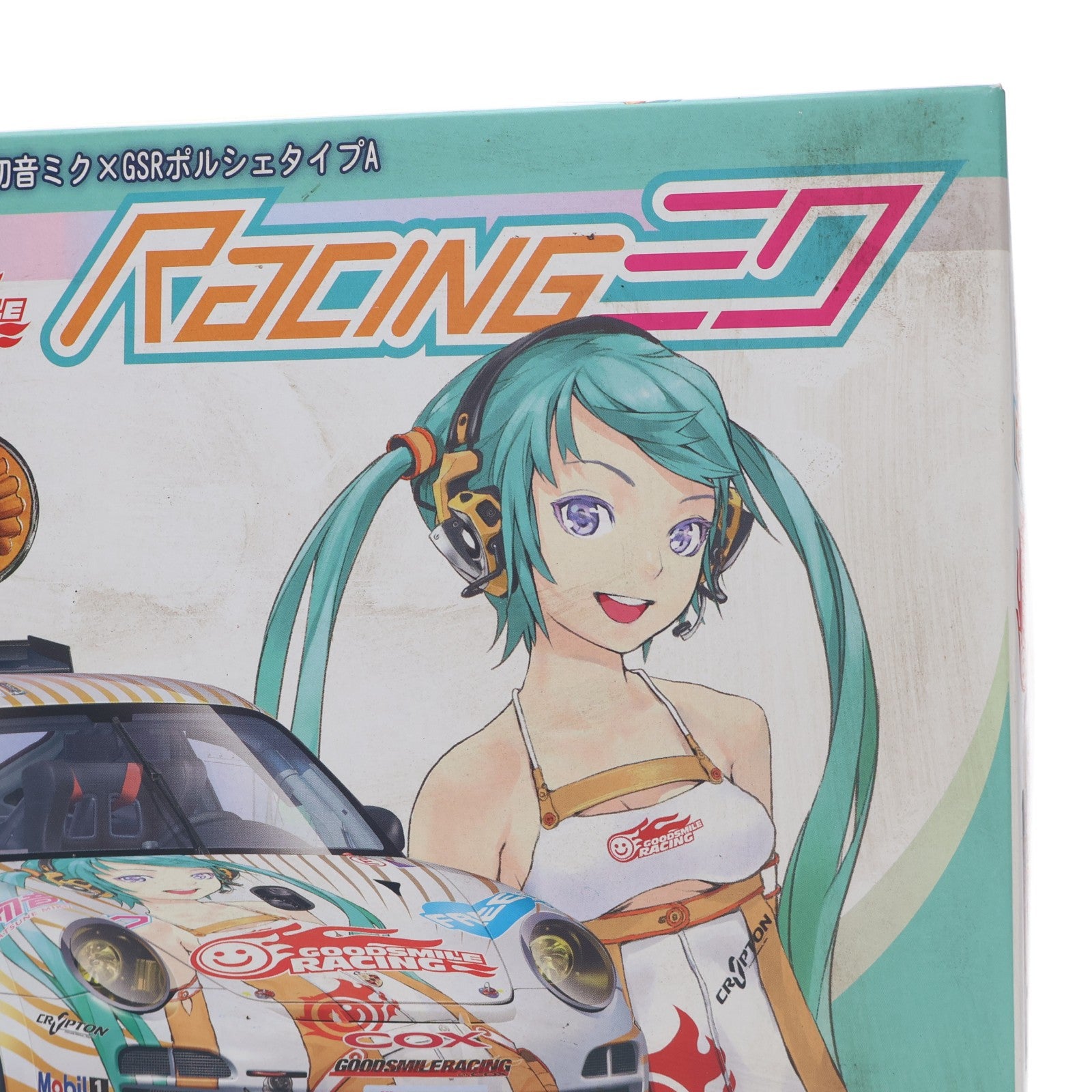 【中古即納】[PTM] 1/24 ポルシェ911 GT3R初音ミク×GSRポルシェ タイプA グッドスマイルレーシング レーシングミク No.1 プラモデル(189758) フジミ(20110222)