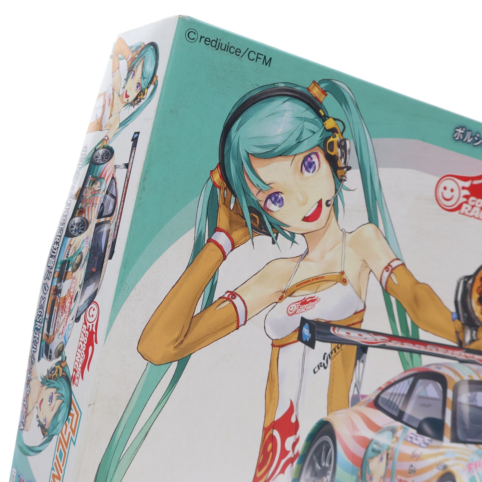 【中古即納】[PTM] 1/24 ポルシェ911 GT3R初音ミク×GSRポルシェ タイプA グッドスマイルレーシング レーシングミク No.1 プラモデル(189758) フジミ(20110222)