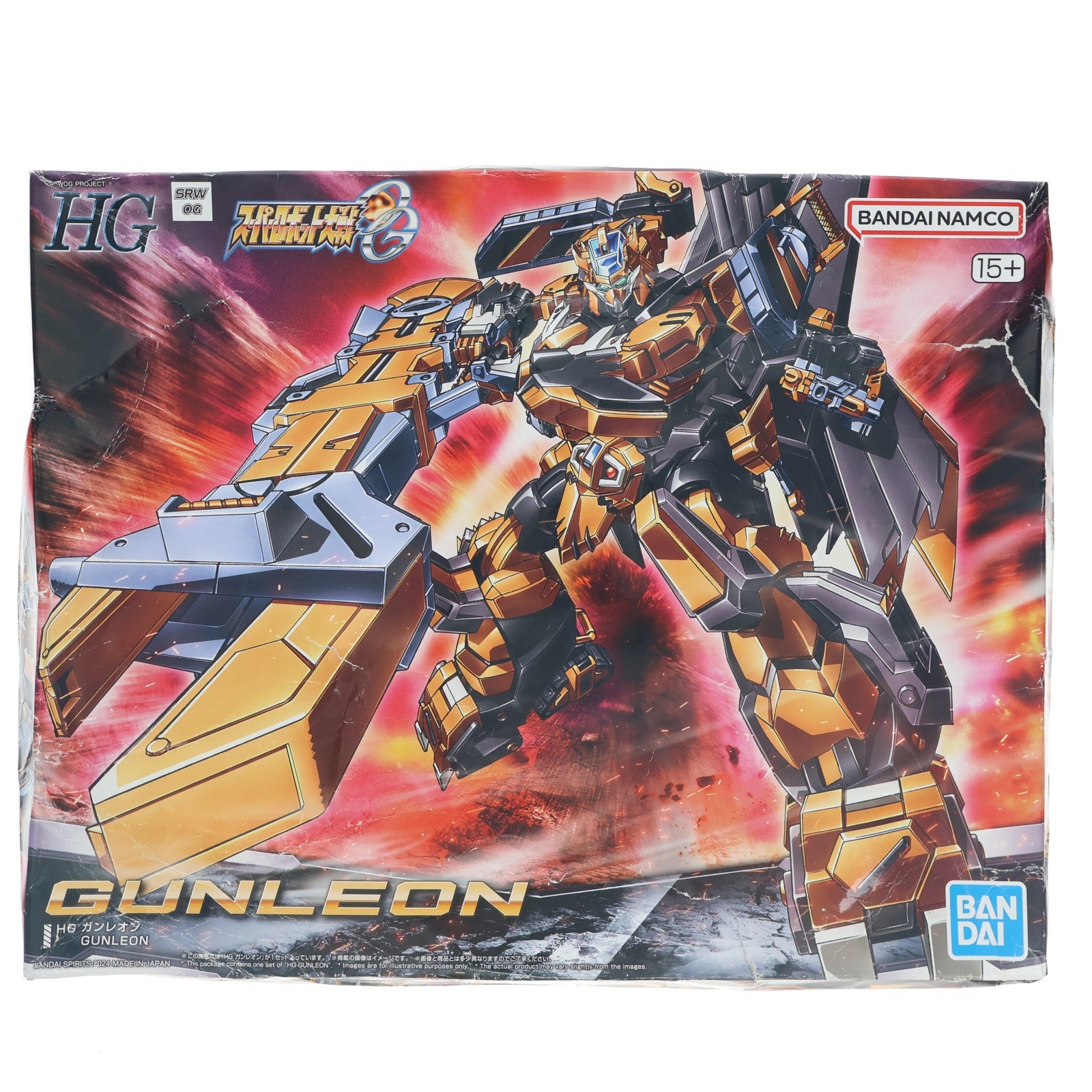 【中古即納】[PTM] HG ガンレオン スーパーロボット大戦OG プラモデル(5067415) バンダイスピリッツ(20241026)