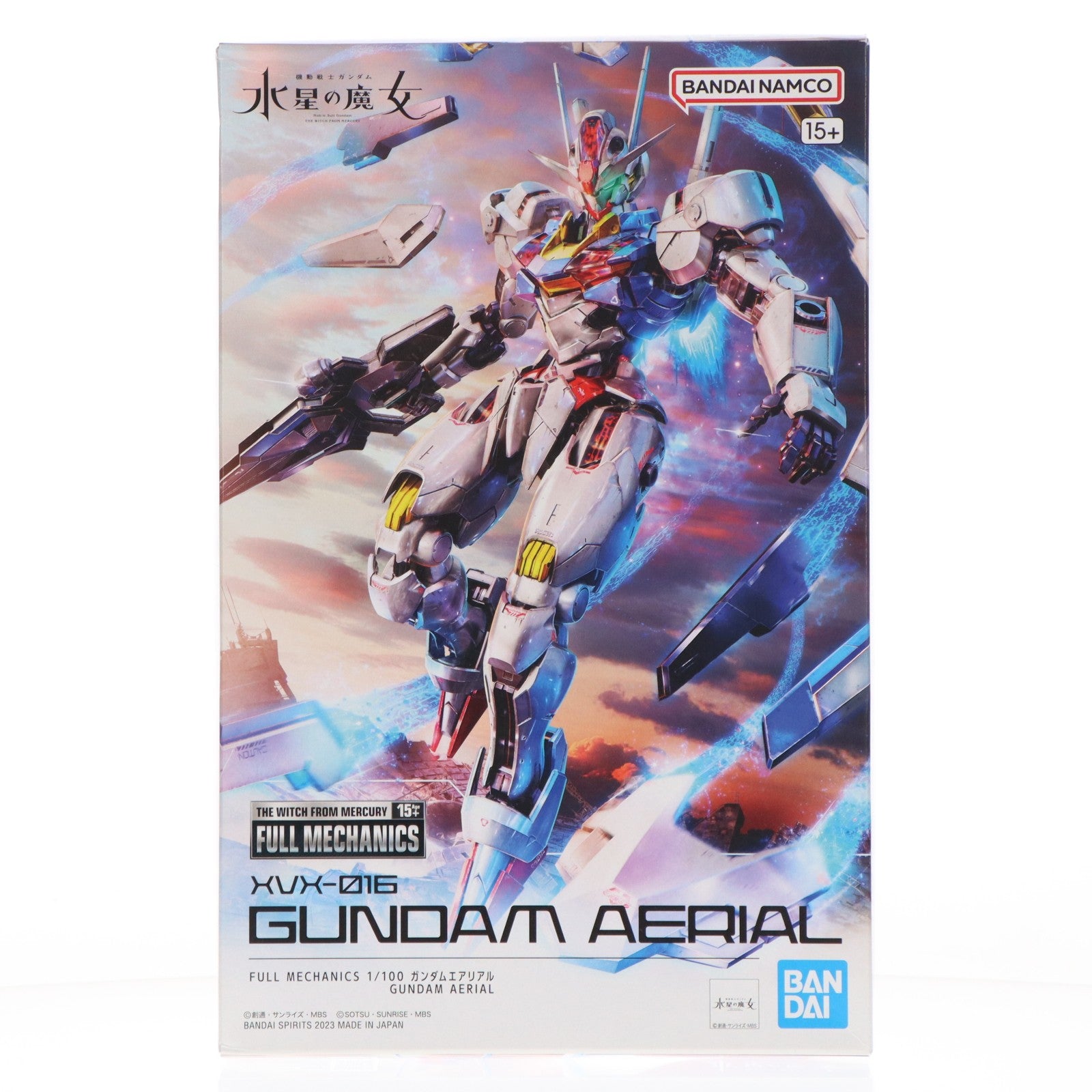 【中古即納】[PTM] FULL MECHANICS 1/100 ガンダムエアリアル 機動戦士ガンダム 水星の魔女 プラモデル(5065090) バンダイスピリッツ(20230422)