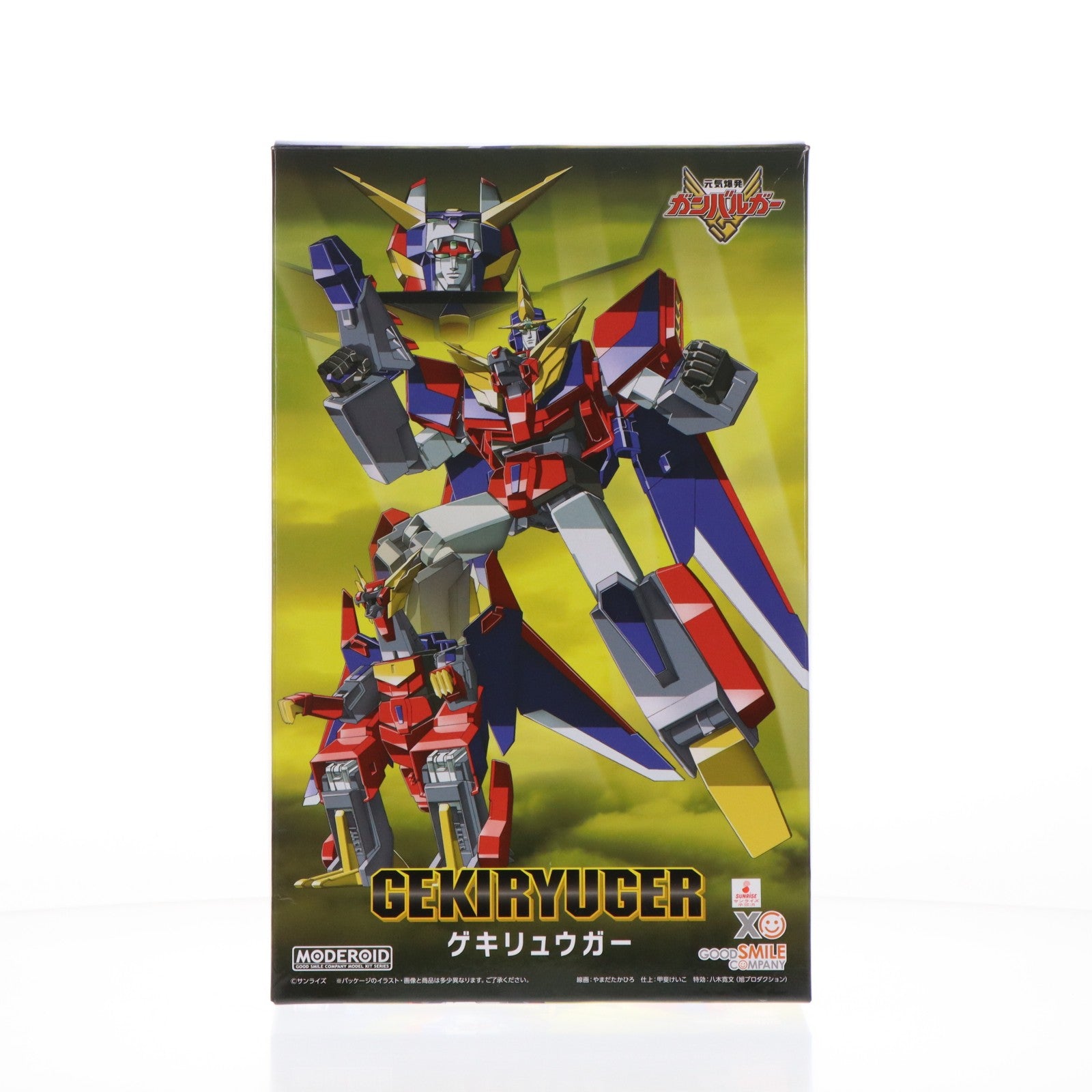 【中古即納】[PTM] MODEROID(モデロイド) ゲキリュウガー 元気爆発ガンバルガー プラモデル グッドスマイルカンパニー(20220730)