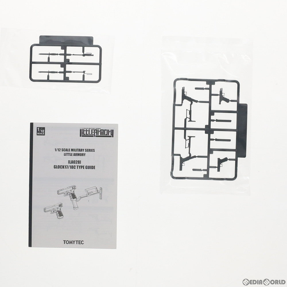 【中古即納】[PTM] LittleArmory(リトルアーモリー) LA028 1/12 グロック17・18Cタイプ プラモデル(282273) TOMYTEC(トミーテック)(20170624)