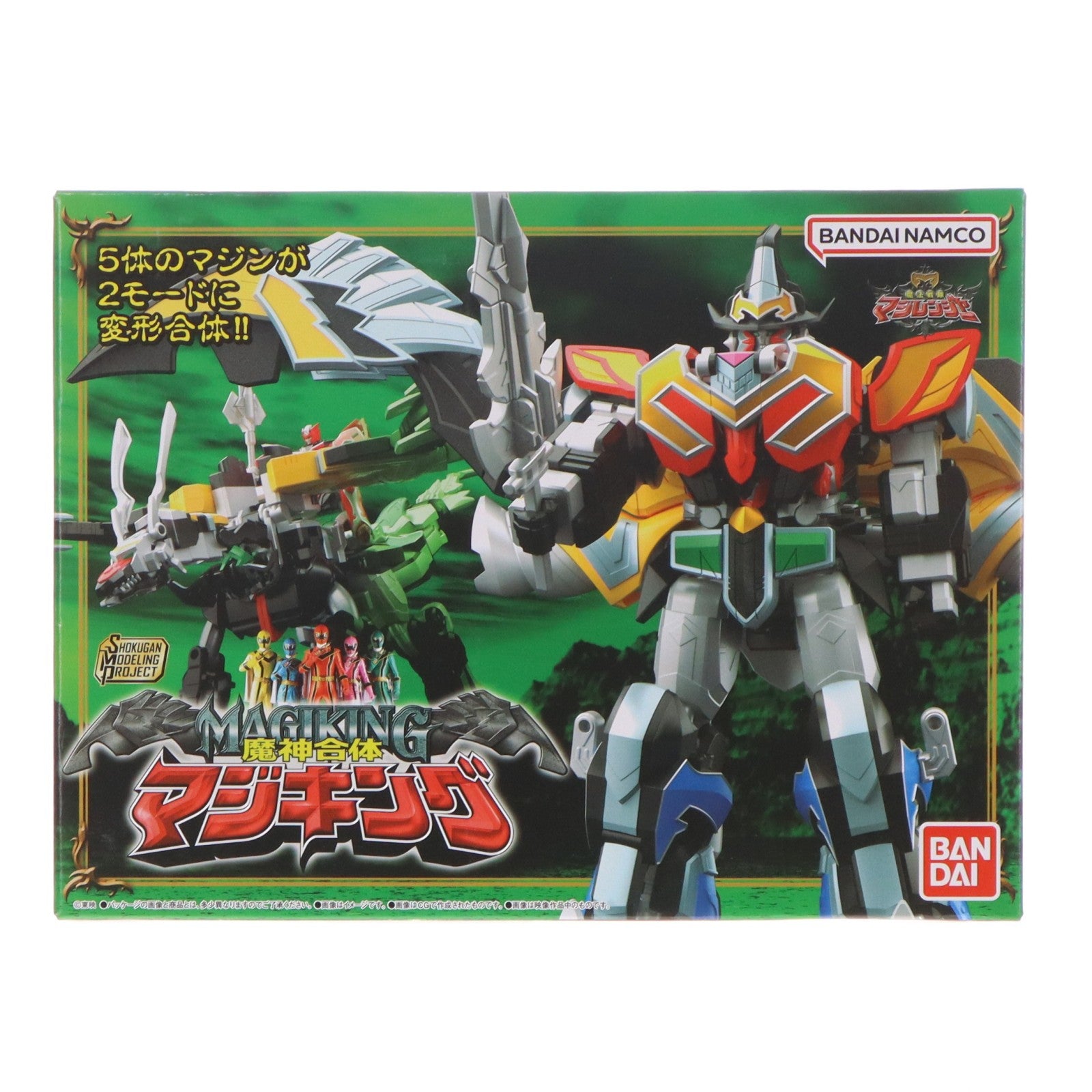 【中古即納】[PTM] (食玩) SMP[SHOKUGAN MODELING PROJECT] 魔神合体 マジキング 魔法戦隊マジレンジャー プラモデル バンダイ(20250623)