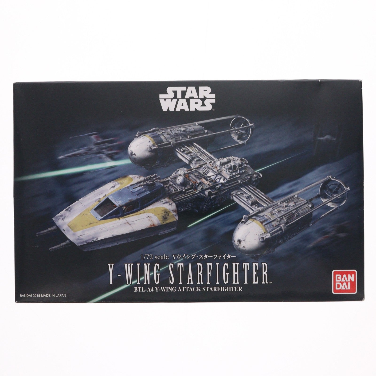 【中古即納】[PTM] 1/72 Yウイング・スターファイター STAR WARS(スター・ウォーズ) エピソード4/新たなる希望 プラモデル(0196694) バンダイ(20150724)