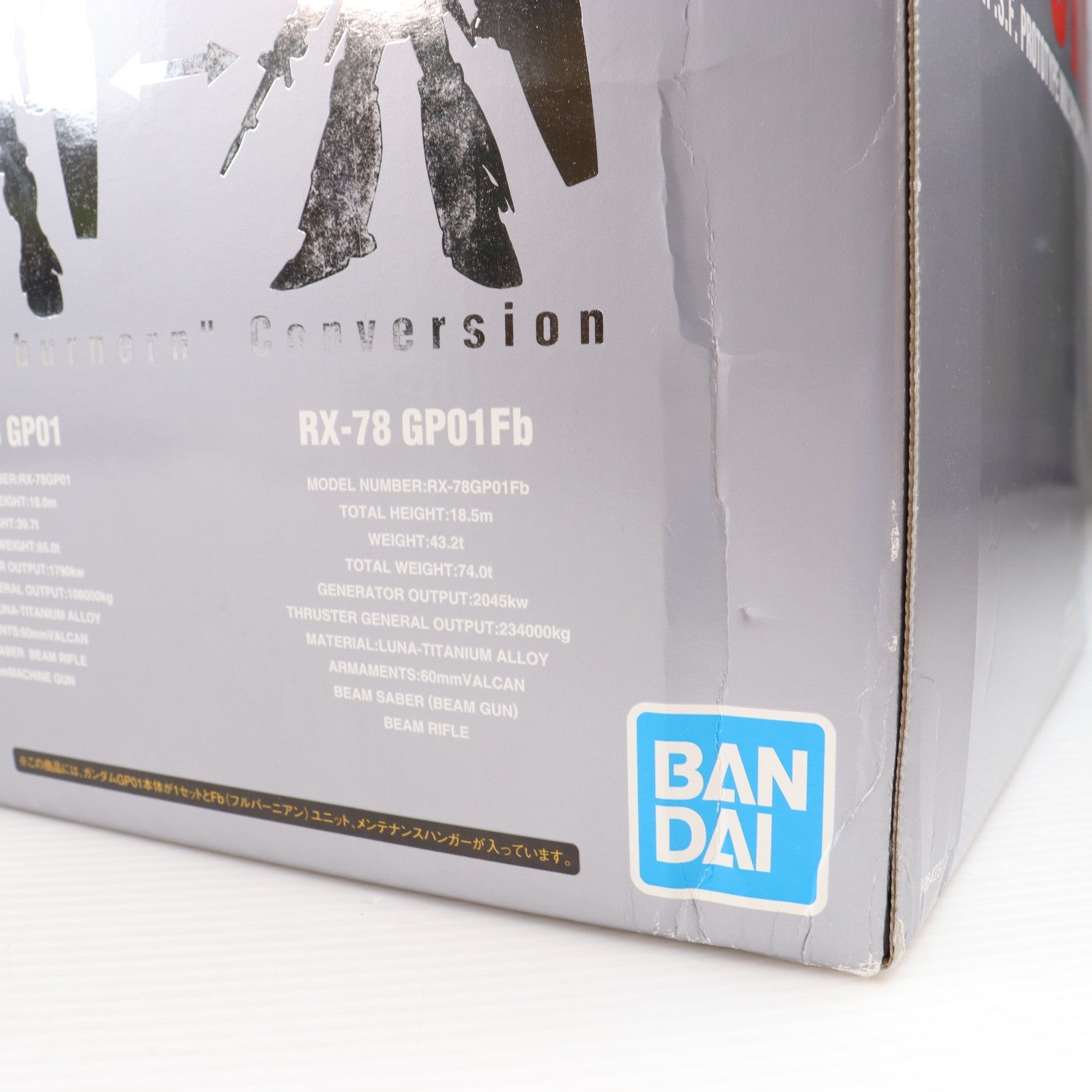 【中古即納】[PTM] PG 1/60 RX-78GP01/Fb ガンダムGP01/Fb 機動戦士ガンダム0083 STARDUST MEMORY(スターダストメモリー) プラモデル(5064231) バンダイスピリッツ(20220826)