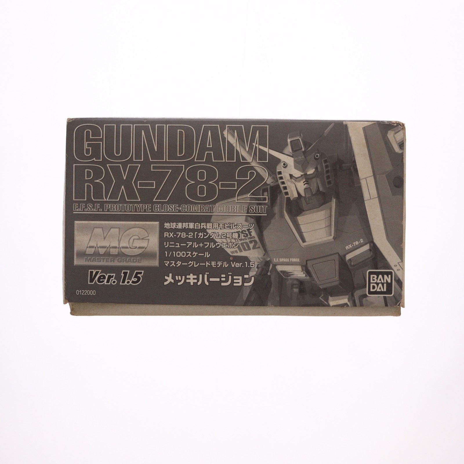 【中古即納】[PTM] バンダイミュージアム 萬代屋限定 MG 1/100 RX-78-2 ガンダム Ver.1.5 メッキバージョン 機動戦士ガンダム プラモデル(0122000) バンダイ(20070101)