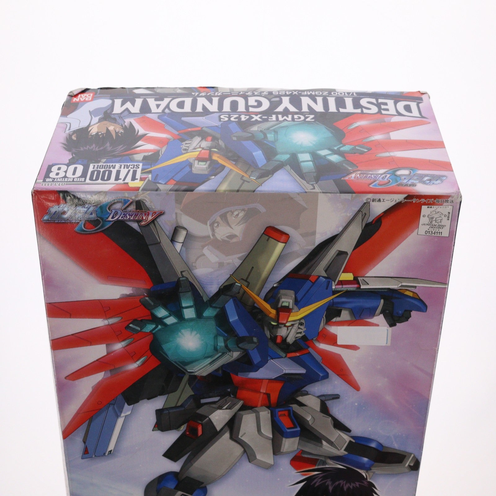 【中古即納】[PTM] 1/100 NO.08 ZGMF-X42S デスティニーガンダム 機動戦士ガンダムSEED DESTINY(シード デスティニー) プラモデル(0134111) バンダイ(20050720)