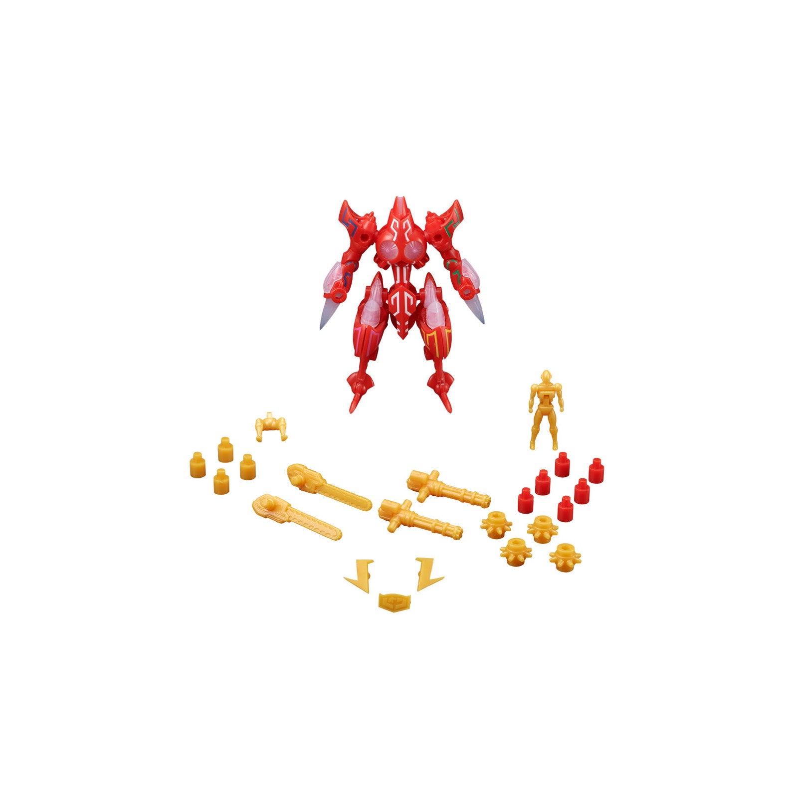 【中古即納】[PTM] DIGMODEL 玩戯丸 爆裂合体ドストライ -レオンガ神- プラモデル ディーアイジー(20241030)