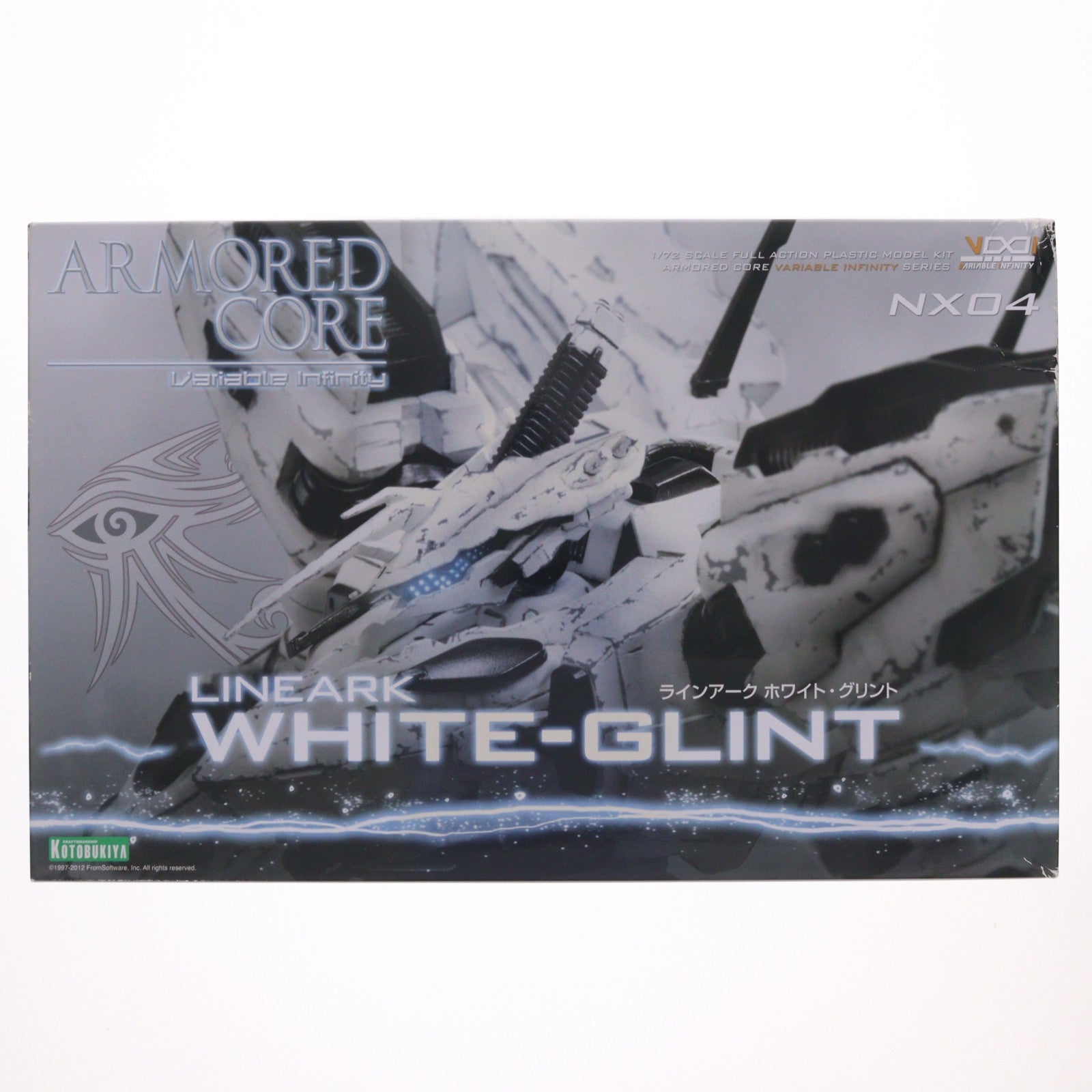 【中古即納】[PTM] (再販) V.I.シリーズ 1/72 ラインアーク WHITE-GLINT(ホワイト・グリント) ARMORED CORE for Answer(アーマード・コア フォーアンサー) プラモデル(VI029R) コトブキヤ(20240217)