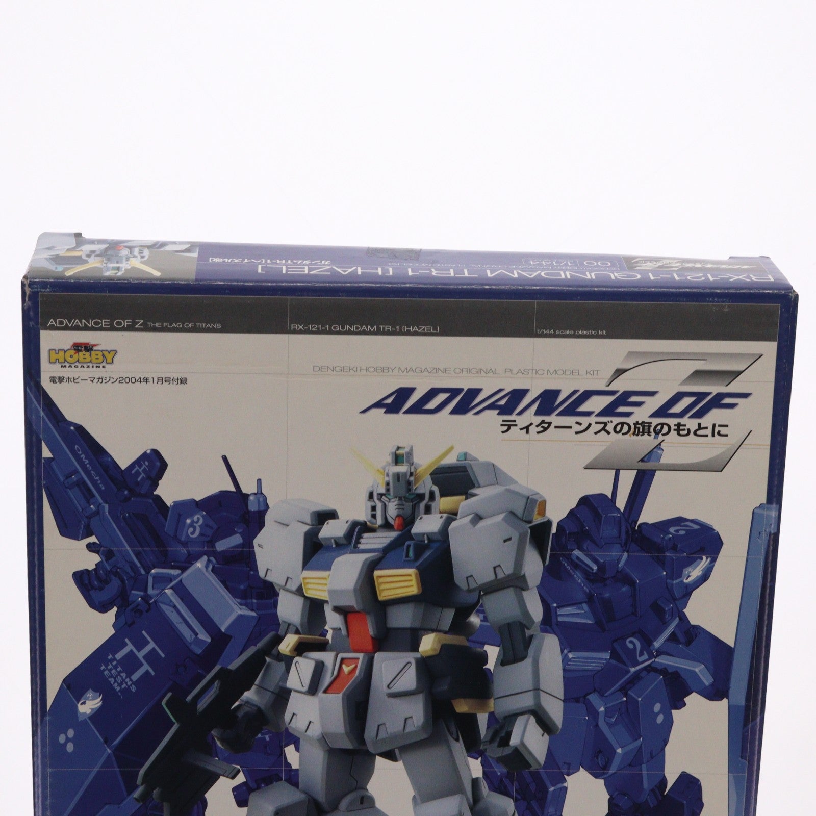 【中古即納】[PTM] (プラモデル単品) 1/144 RX-121-1 ガンダムTR-1[ヘイズル改] 電撃ホビーマガジン2004年1月号付録 機動戦士Zガンダム外伝 ADVANCE OF Z ～ティターンズの旗のもとに～ プラモデル アスキー・メディアワークス/バンダイ(20031231)