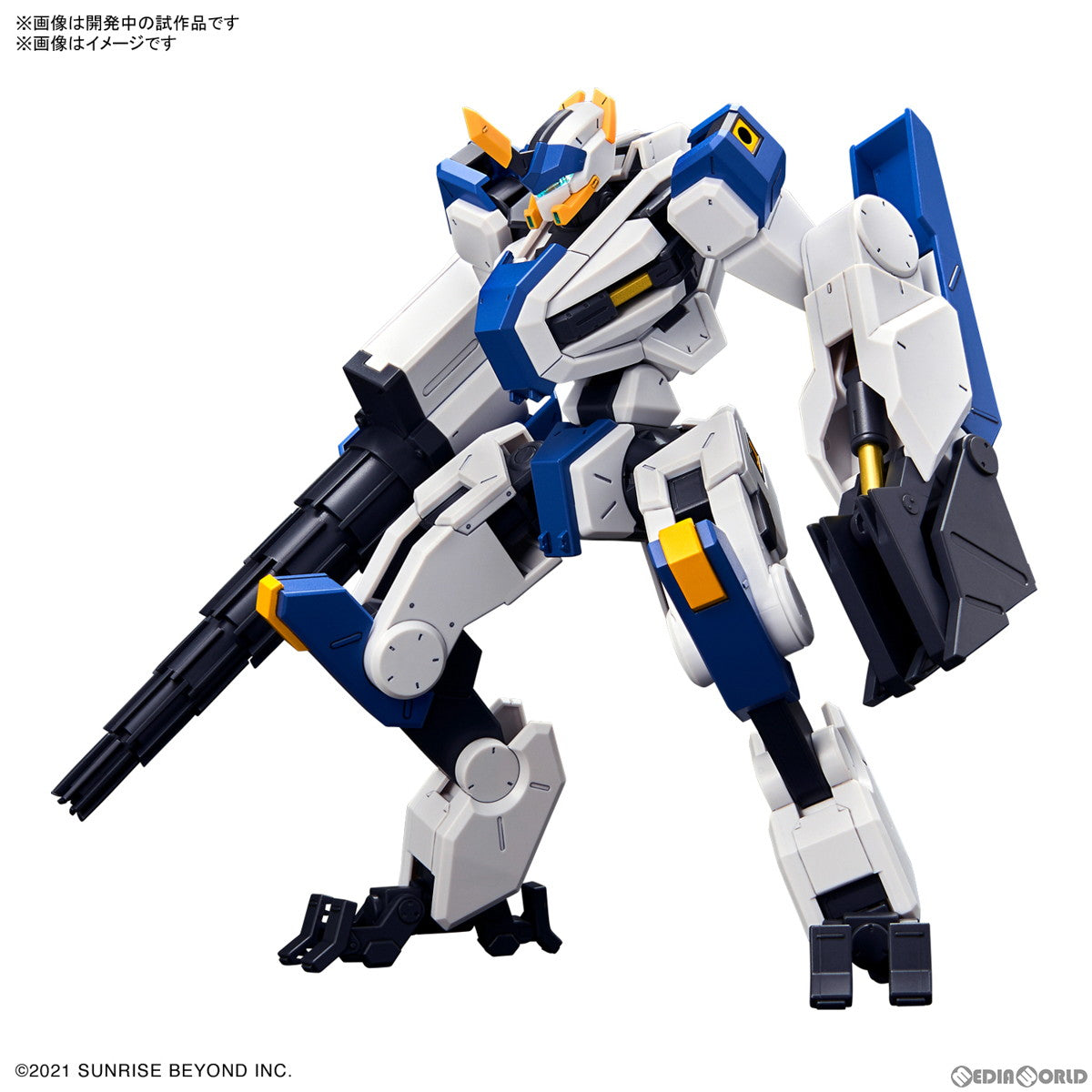 【中古即納】[PTM] HG 1/72 メイレスビャクチ(ドリル&クローアーム) 境界戦機 プラモデル(5065025) バンダイスピリッツ(20230218)