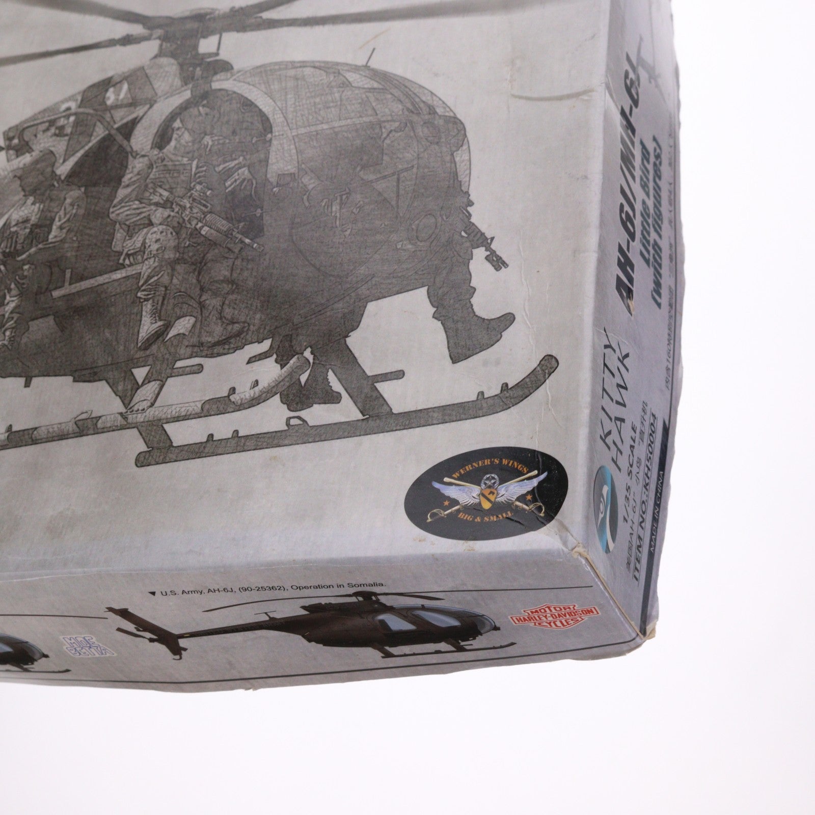 【中古即納】[PTM] 1/35 AH-6J/MH-6J(フィギュア付) プラモデル(KH50004) KITTY HAWK MODEL(キティホークモデル)(20181231)