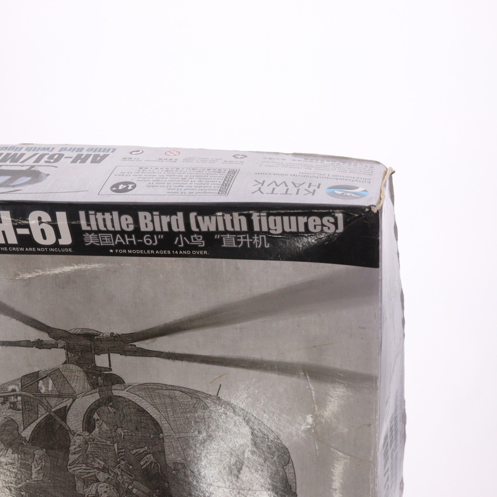 【中古即納】[PTM] 1/35 AH-6J/MH-6J(フィギュア付) プラモデル(KH50004) KITTY HAWK MODEL(キティホークモデル)(20181231)