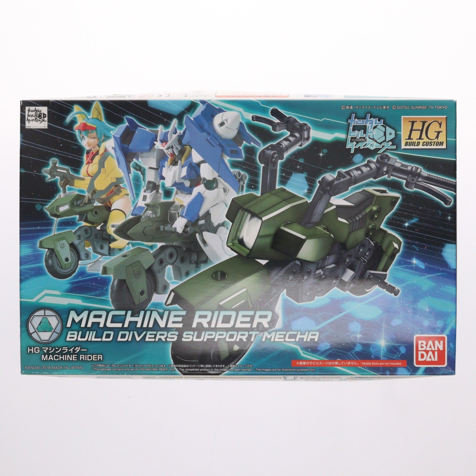 【中古即納】[PTM] HGBC 1/144 マシンライダー ガンダムビルドダイバーズ プラモデル バンダイ(20180825)