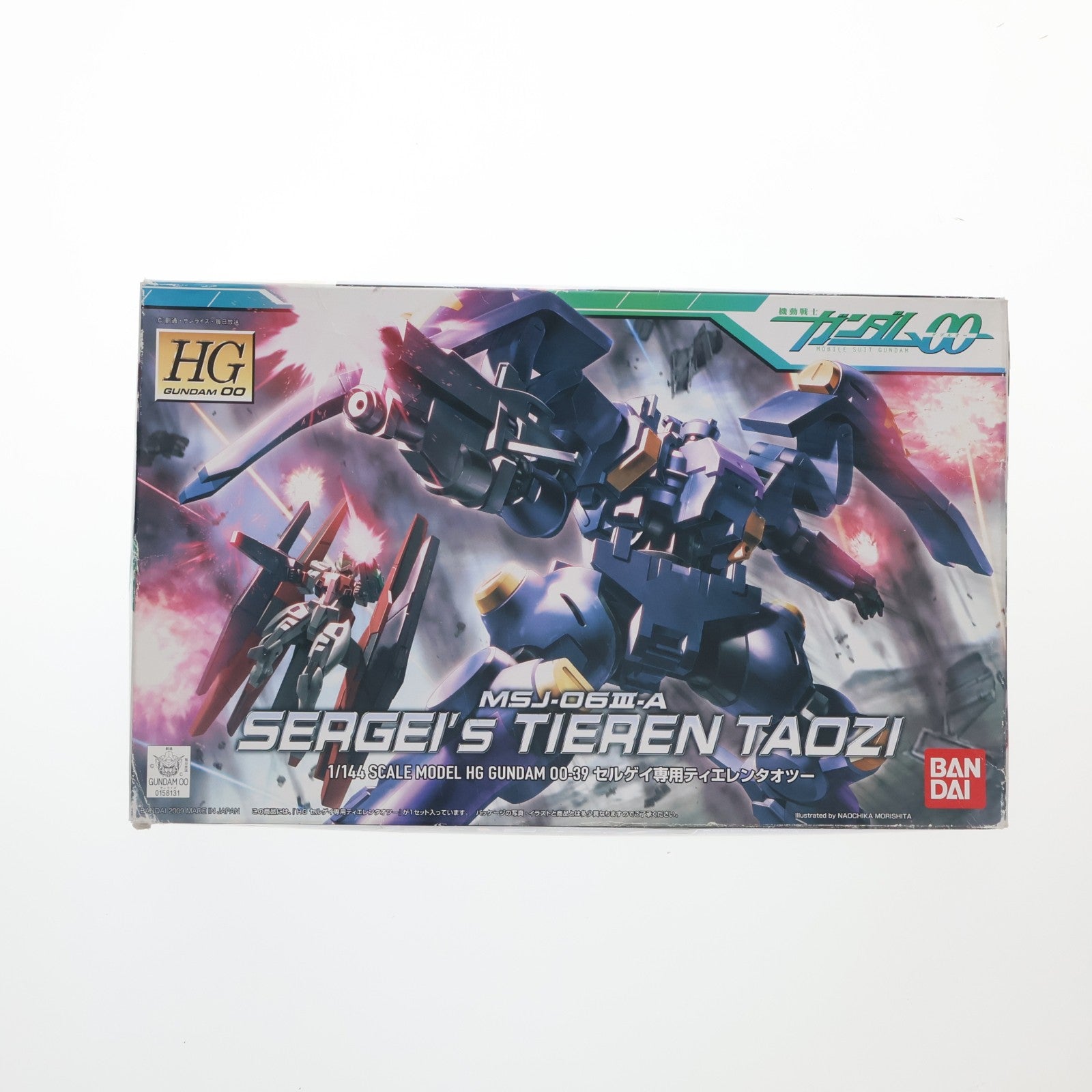 【中古即納】[PTM] HG 1/144 MSJ-06IIIA セルゲイ専用 ティエレンタオツー 機動戦士ガンダム00(ダブルオー) プラモデル(0158131) バンダイ(20090310)