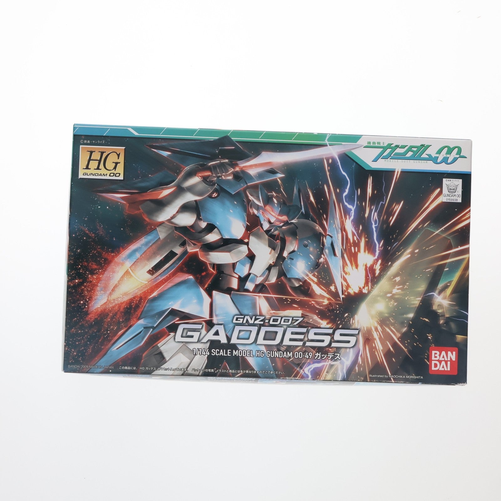 【中古即納】[PTM] HG 1/144 ガッデス 機動戦士ガンダム00(ダブルオー) プラモデル(0159938) バンダイ(20181019)