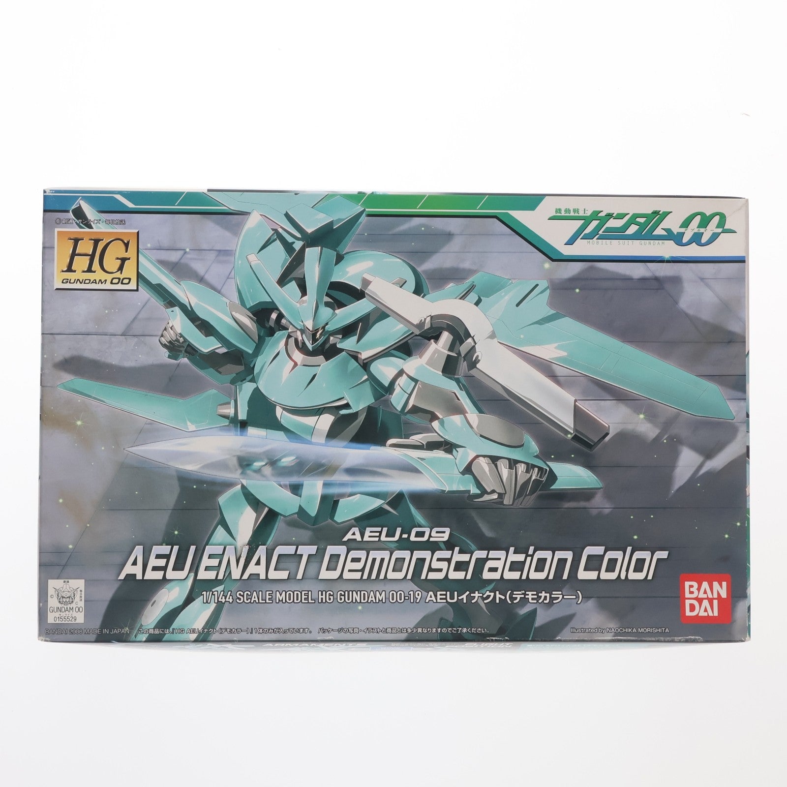 【中古即納】[PTM] HG 1/144 AEU-09 AEUイナクト(デモカラー) 機動戦士ガンダム00(ダブルオー) プラモデル バンダイ(20080810)