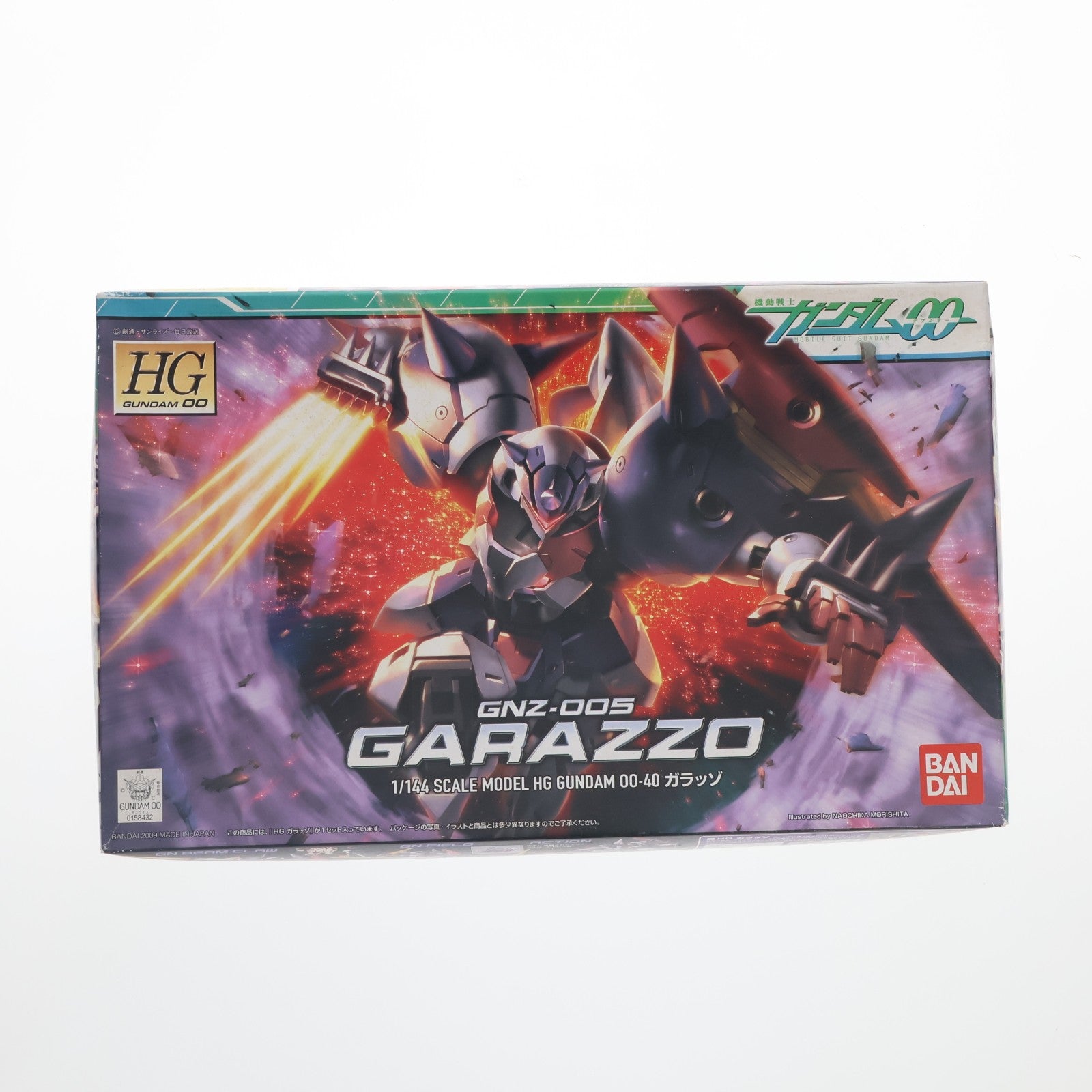 【中古即納】[PTM] HG 1/144 GNZ-005 ガラッゾ 機動戦士ガンダム00(ダブルオー) プラモデル(0158432) バンダイ(20090310)