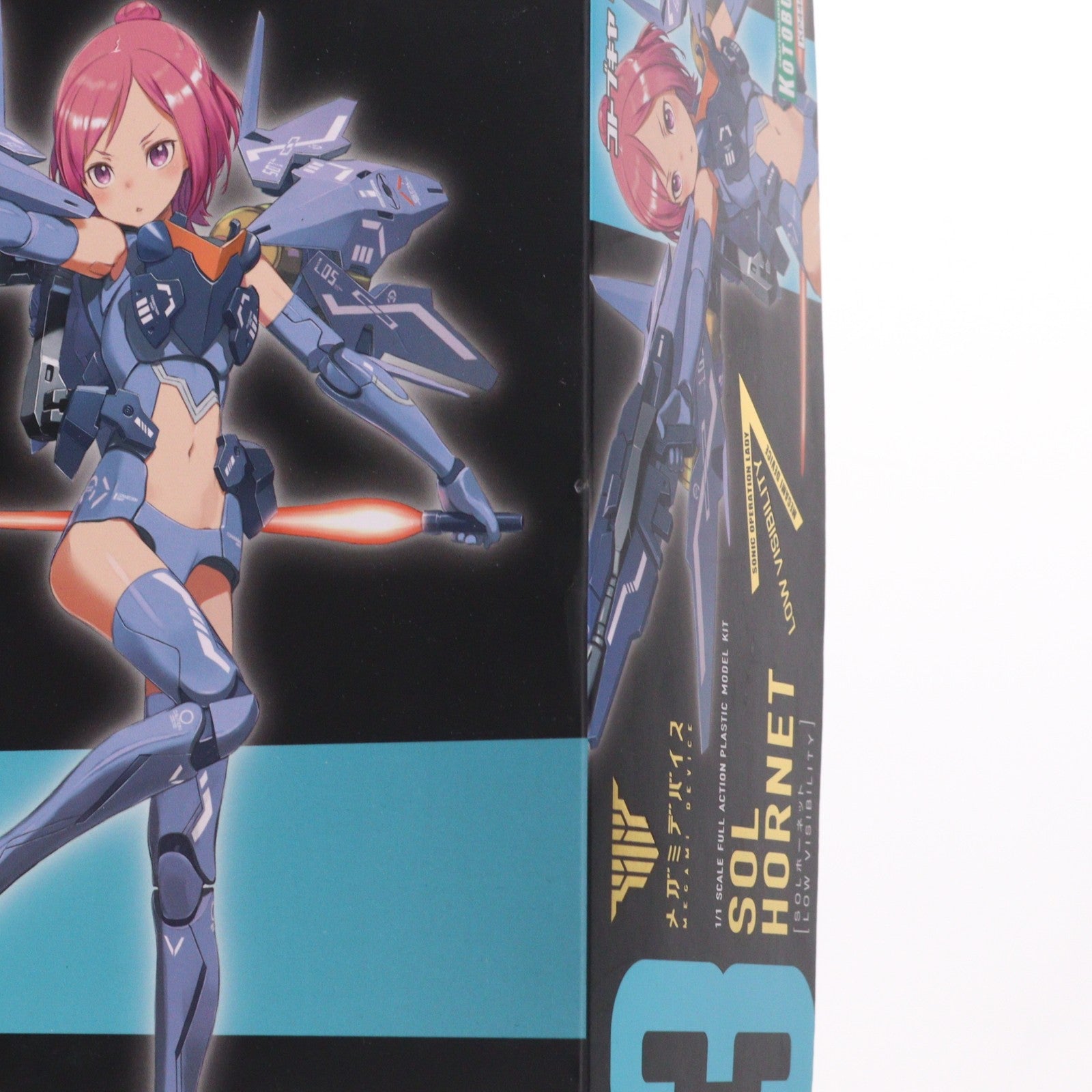 【中古即納】[PTM] メガミデバイス 1/1 SOLホーネット LOW VISIBILITY プラモデル(KP444) ワンダーフェスティバル2017夏&コトブキヤショップ限定 コトブキヤ(20170730)