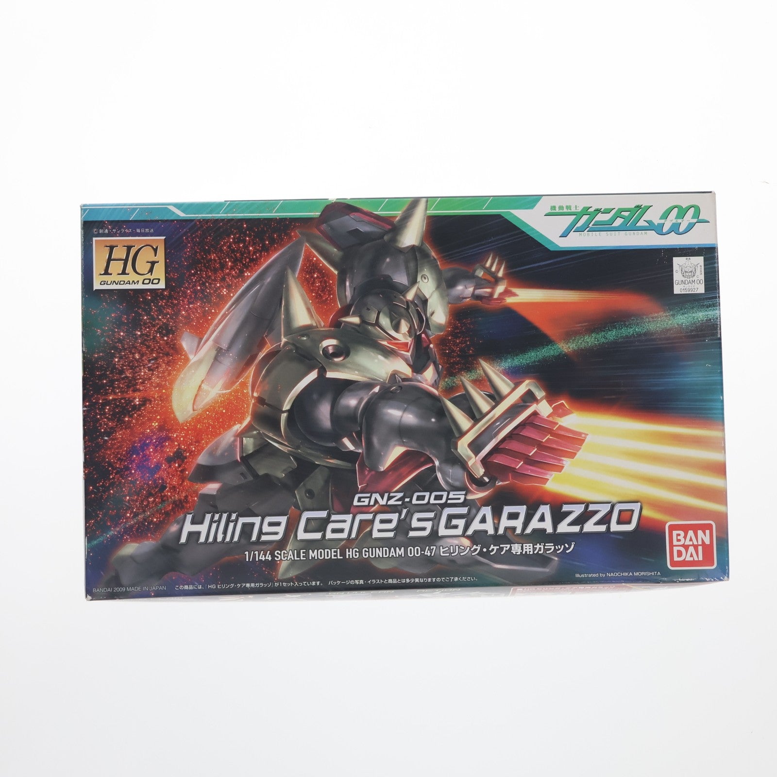 【中古即納】[PTM] HG 1/144 ガラッゾ(ヒリング機) 機動戦士ガンダム00(ダブルオー) プラモデル バンダイ(20090630)